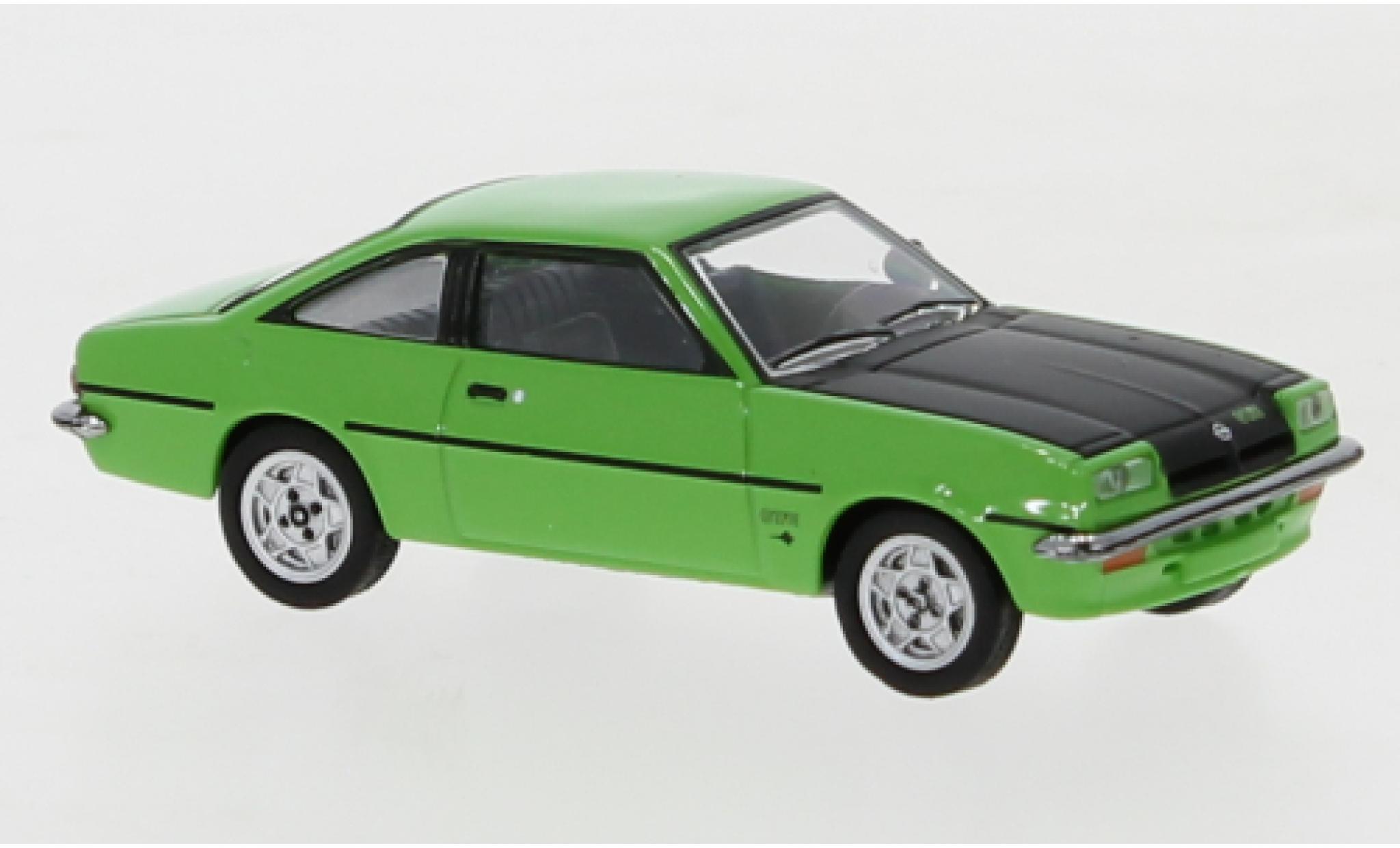 Opel Manta 1/87 Herpa B GT/E groen/zwart modelauto