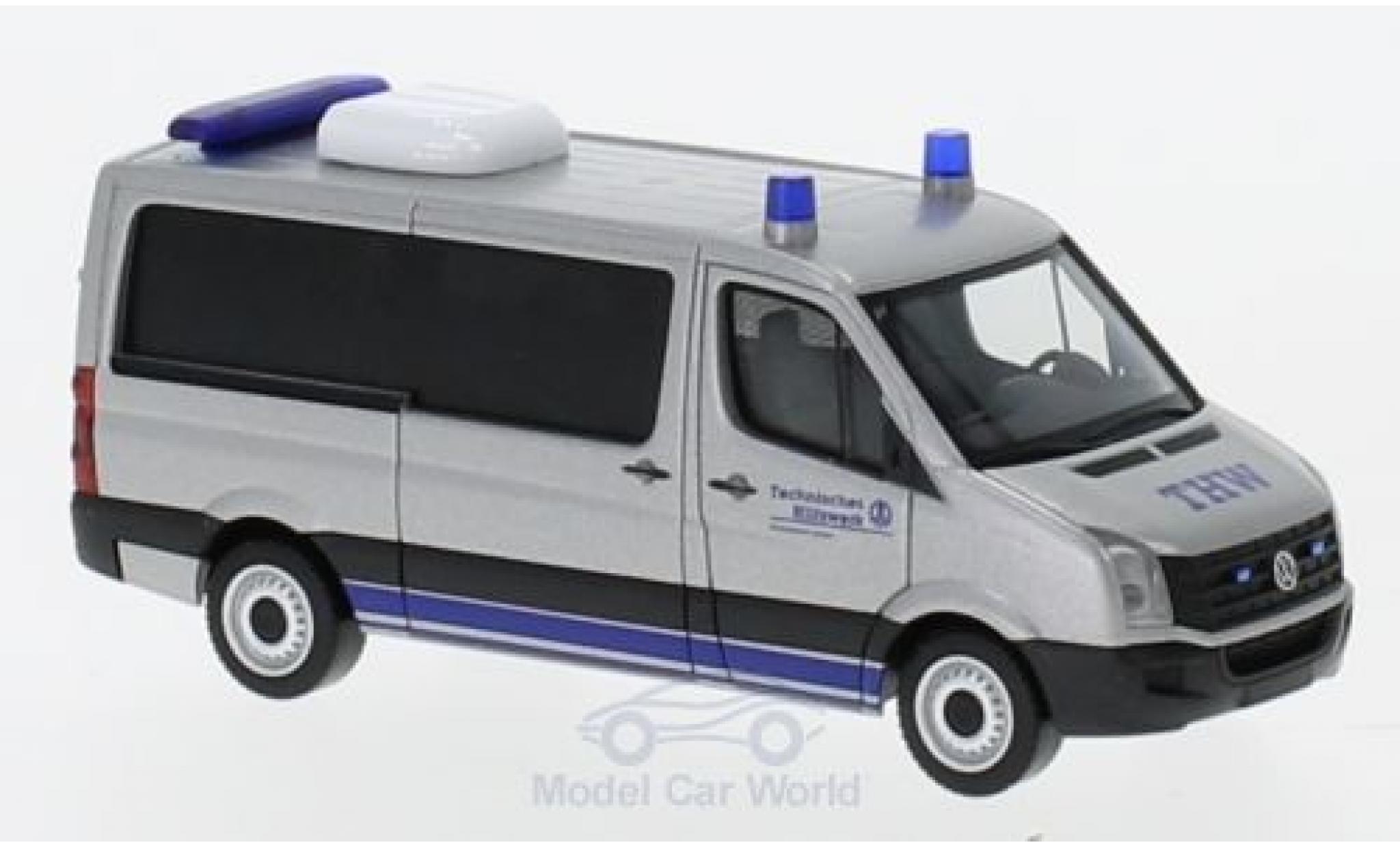 Volkswagen Crafter 1/87 Herpa Bus FD MTW ESS THW Achim modelauto
