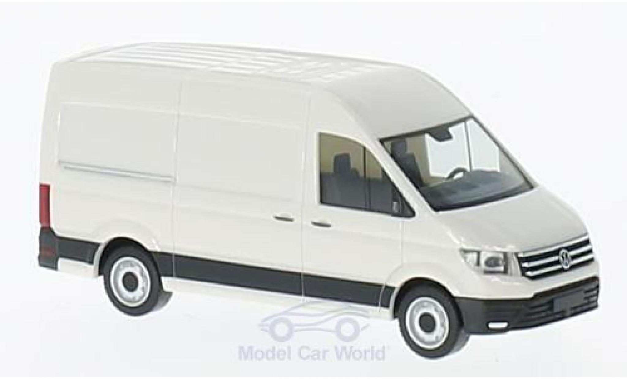 Volkswagen Crafter 1/87 Herpa Kasten Hochdach wit 2016 modelauto