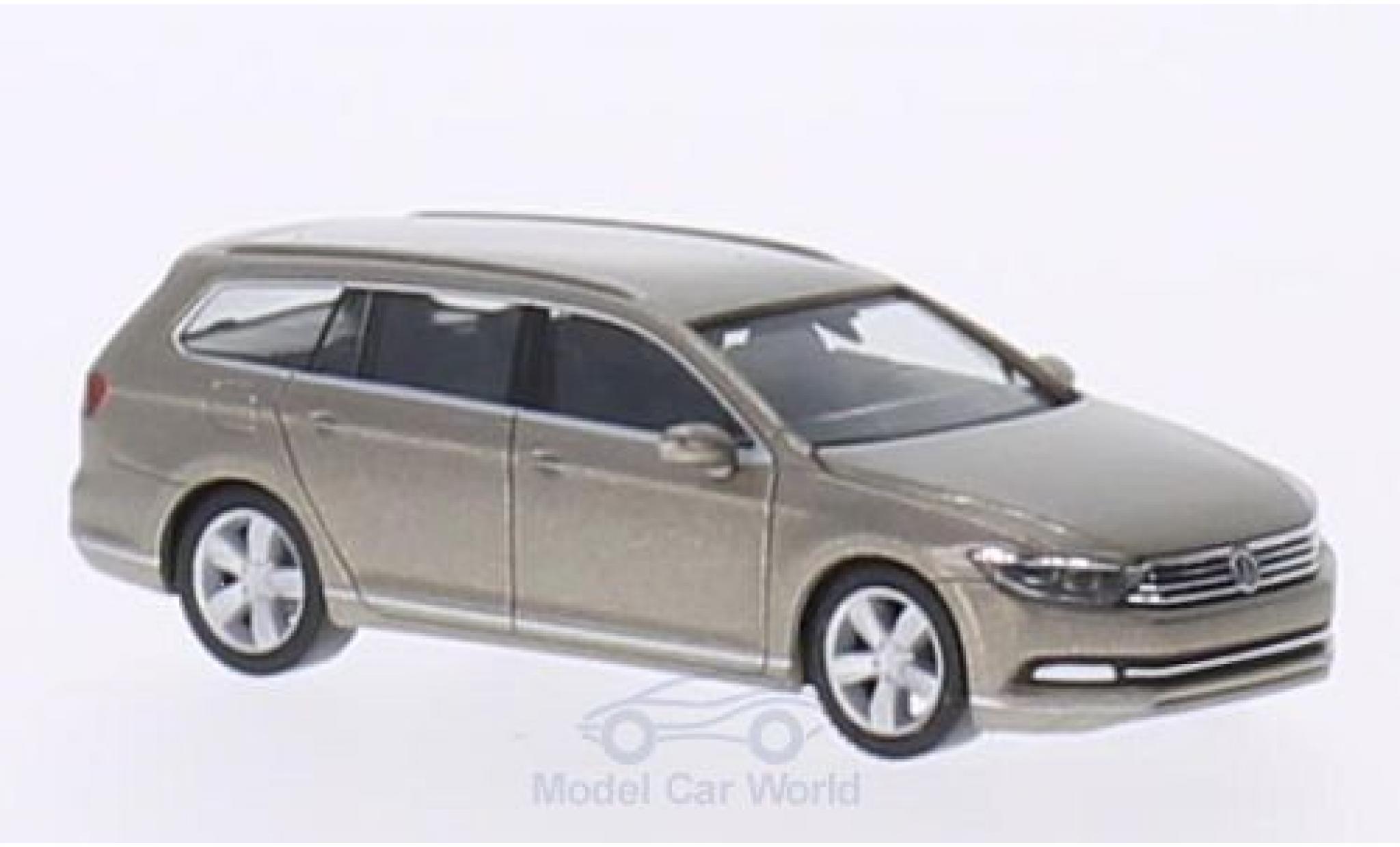 Volkswagen Passat 1/87 Herpa (B8) Variant metallic beige 2014 modelauto