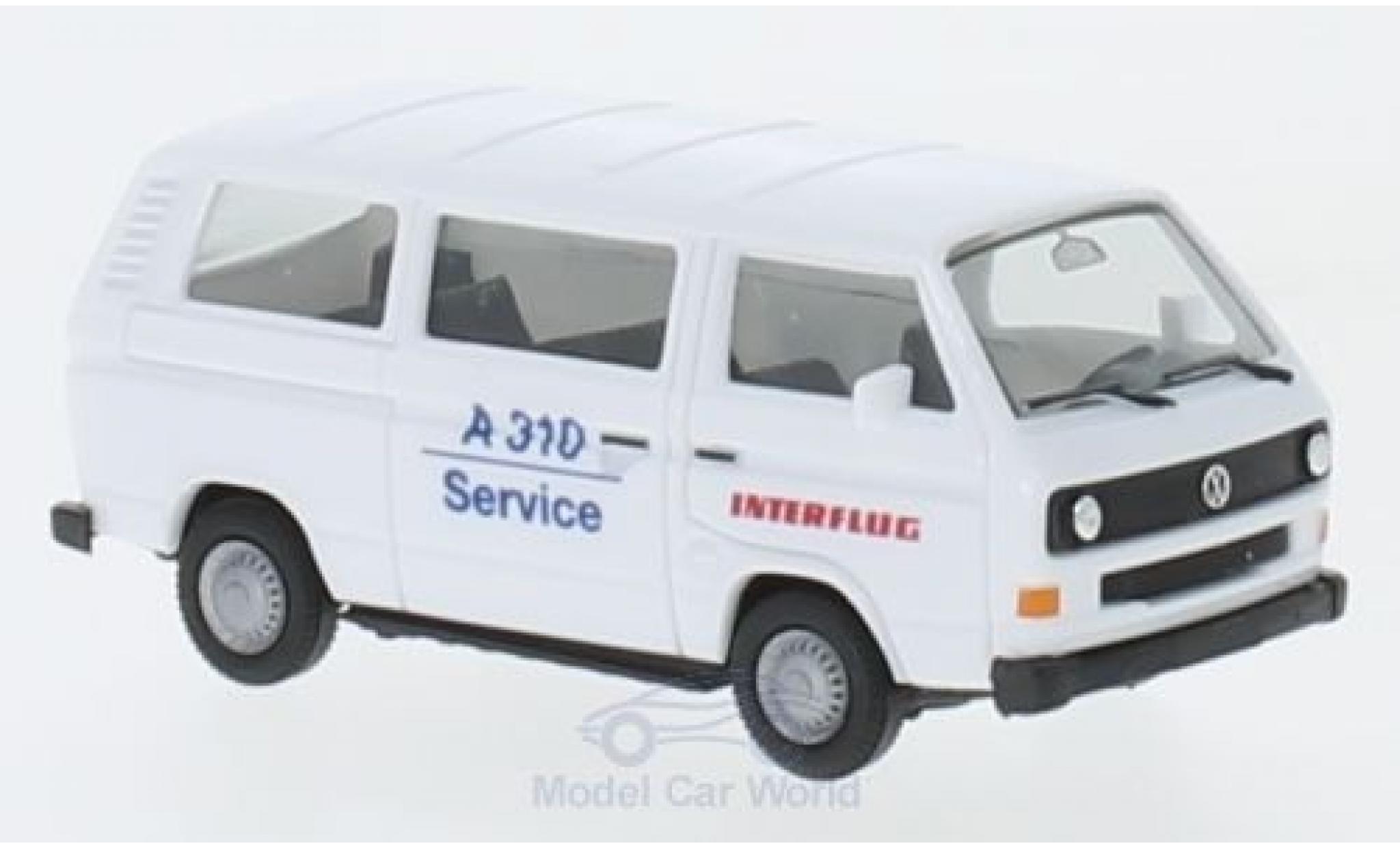 Volkswagen T3 1/87 Herpa Bus Interflug modelauto