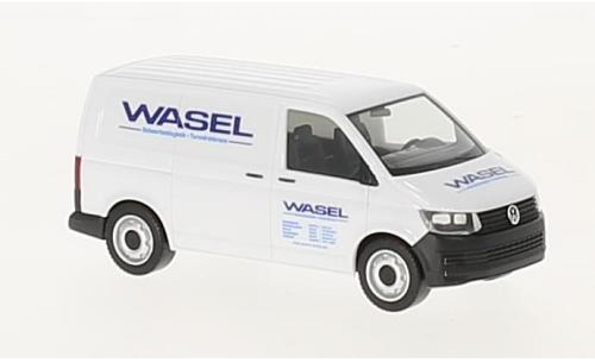 Volkswagen T6 1/87 Herpa Kasten Wasel Krane modelauto