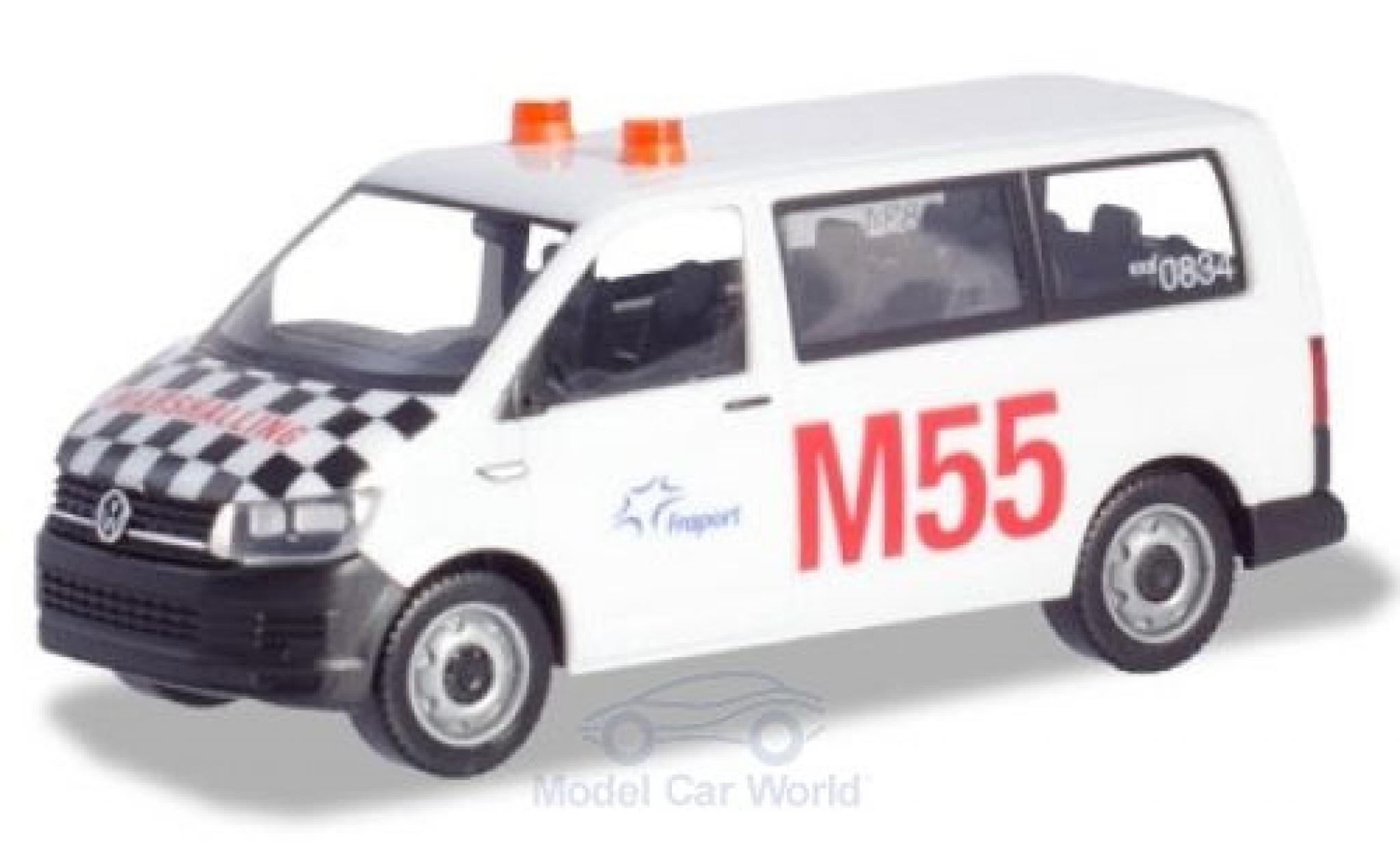 Volkswagen T6 1/87 Herpa Multivan Fraport Marshalling modelauto