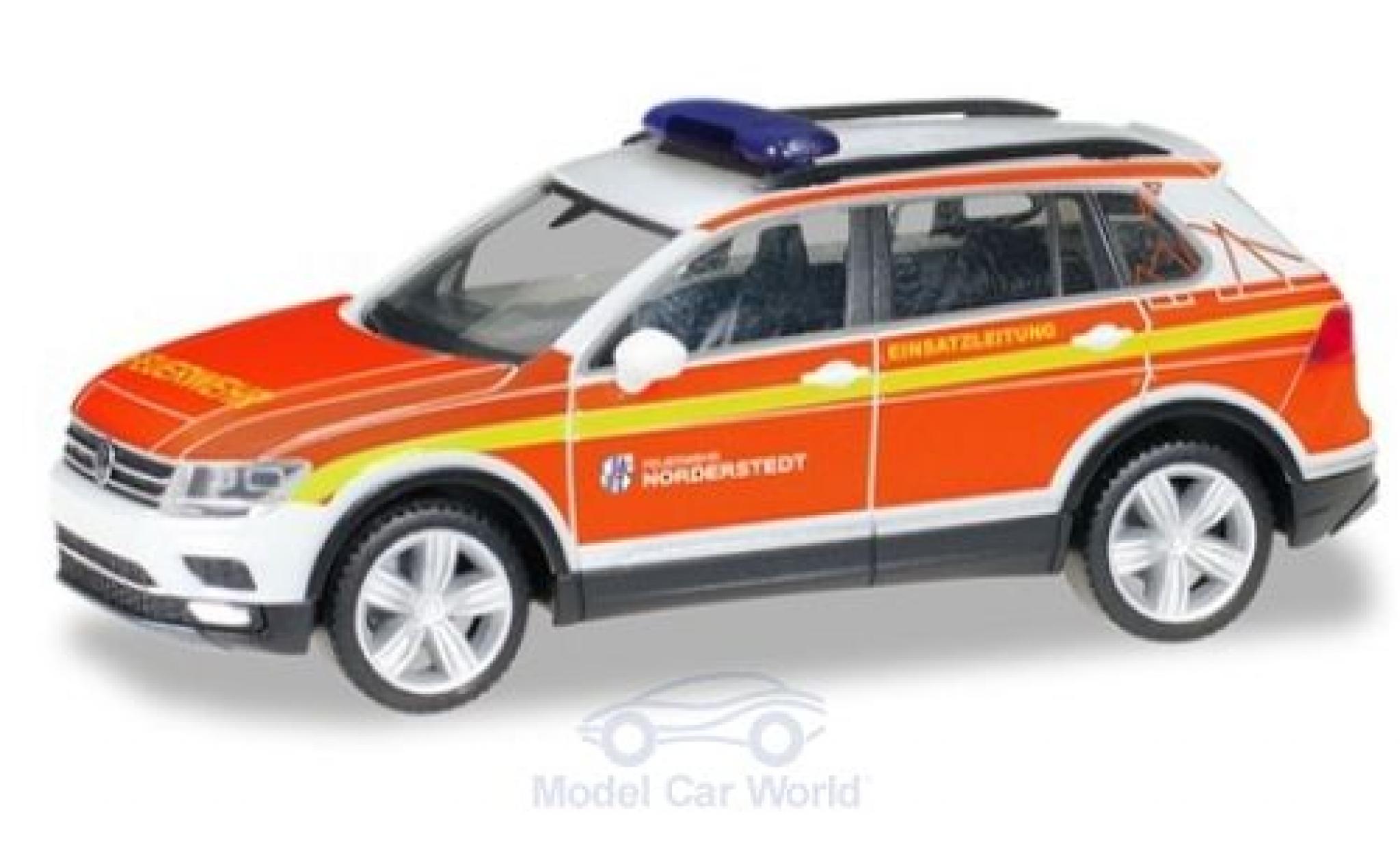 Volkswagen Tiguan 1/87 Herpa Freiwillige Brandweer Norderstedt Kommandofahrzeug modelauto