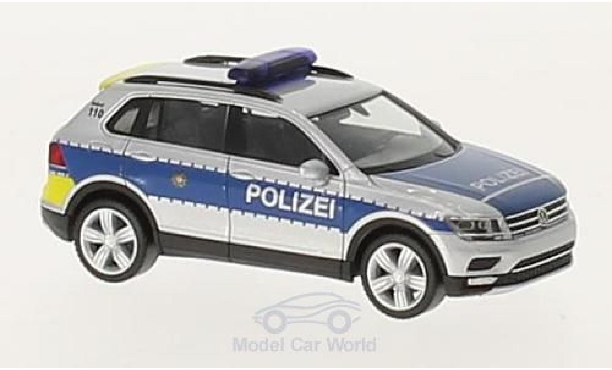 Volkswagen Tiguan 1/87 Herpa Politie Wiesbaden modelauto