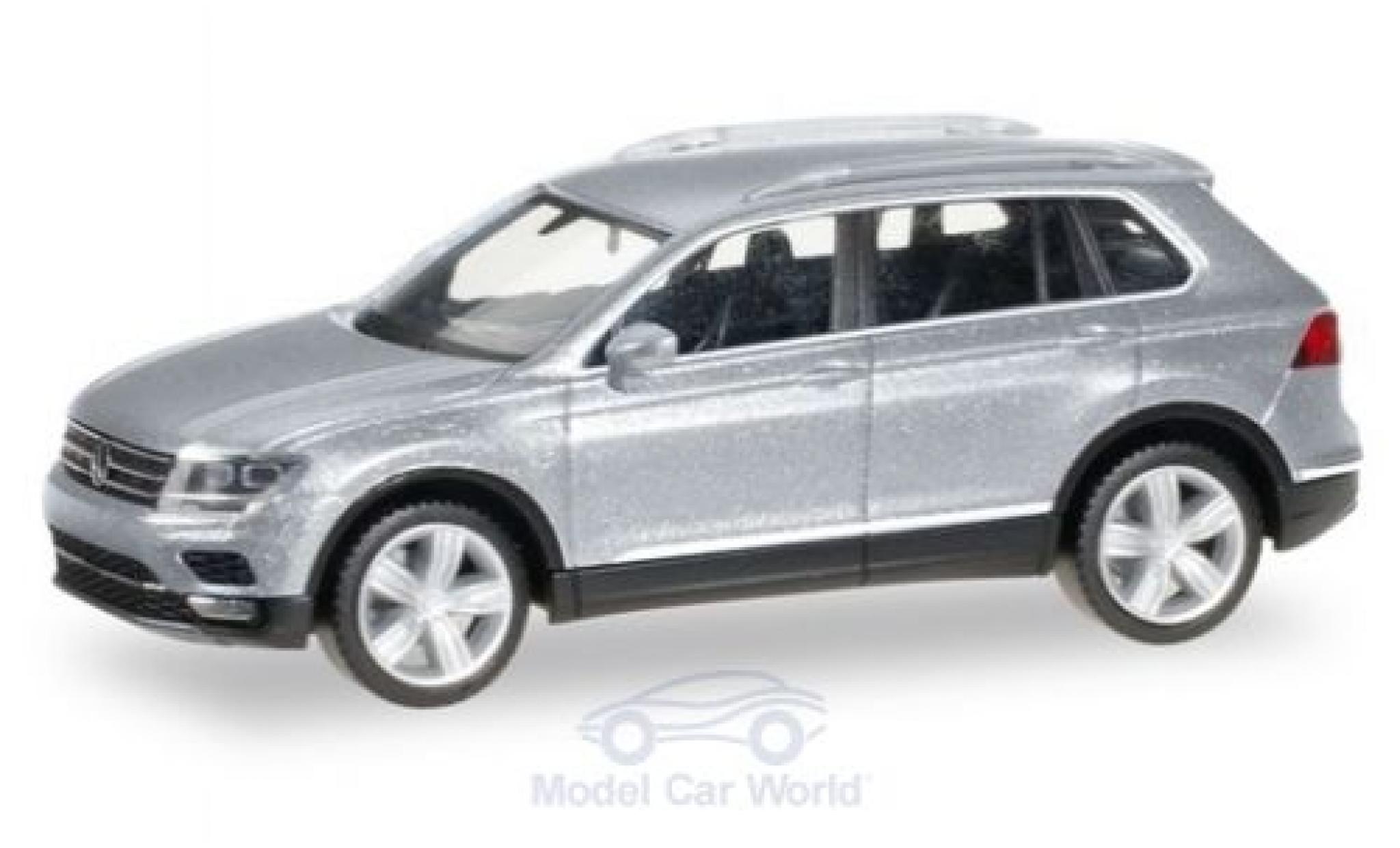 Volkswagen Tiguan 1/87 Herpa grijs modelauto