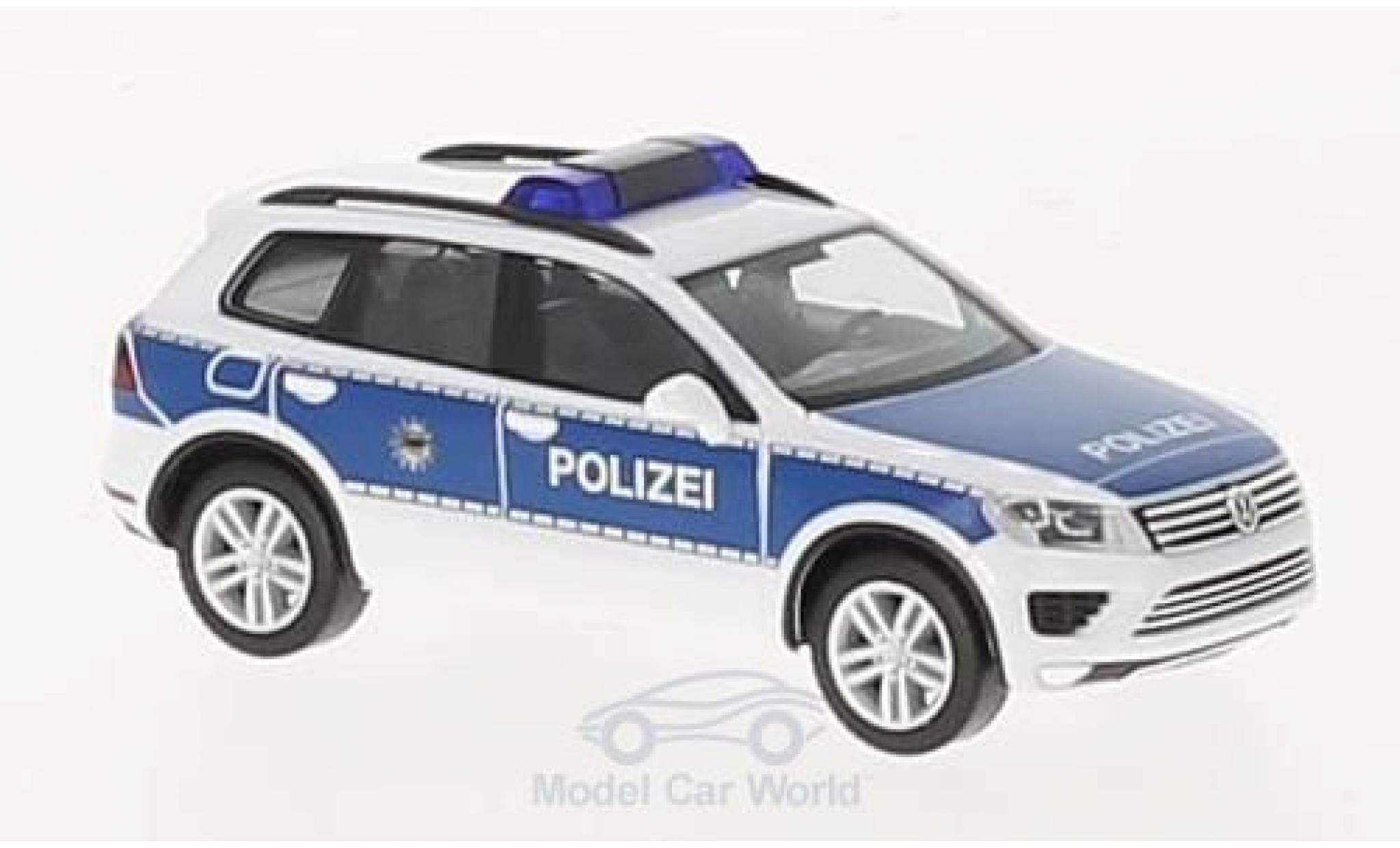 Volkswagen Touareg 1/87 Herpa Bundespolizei modelauto
