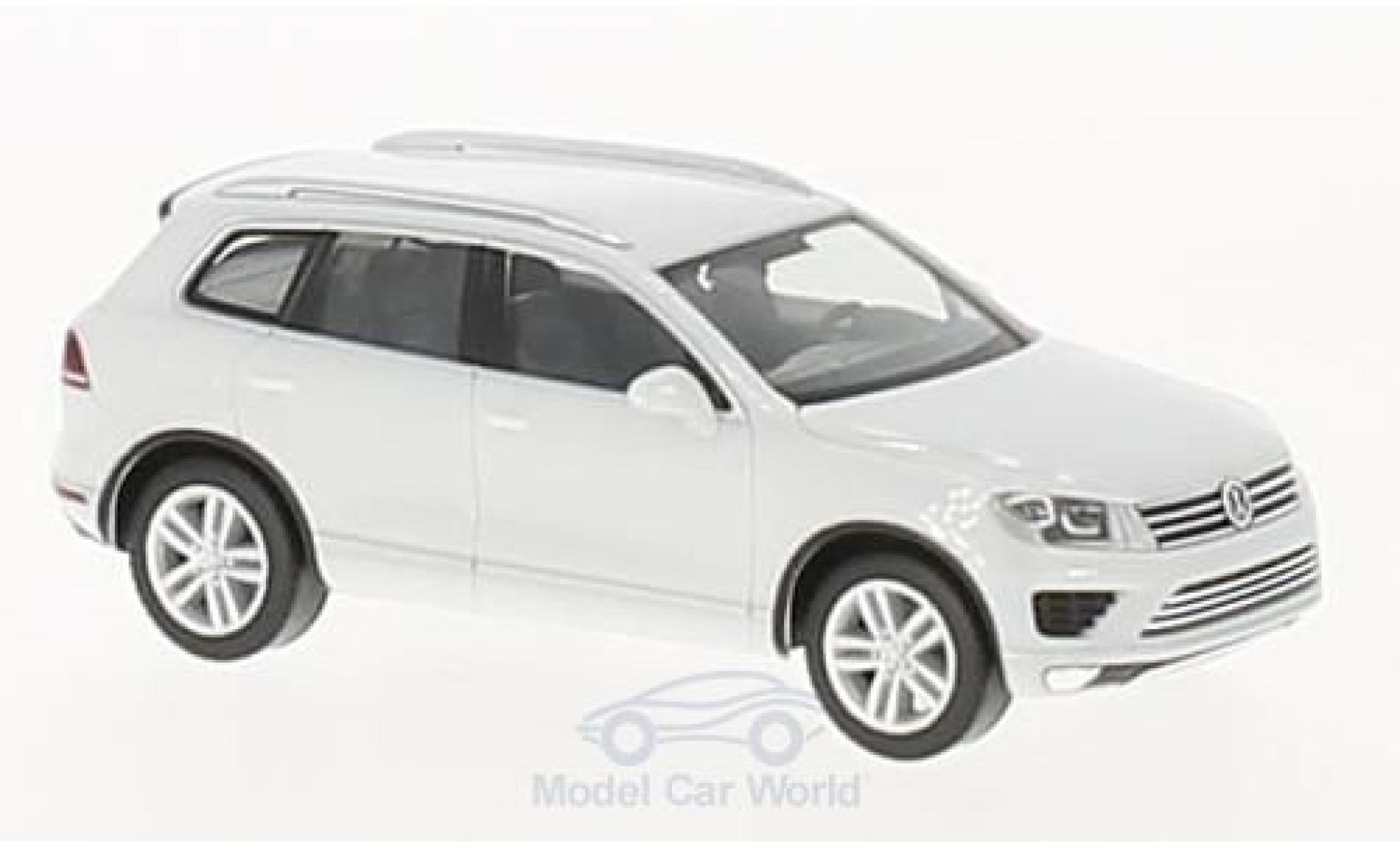 Volkswagen Touareg 1/87 Herpa wit modelauto