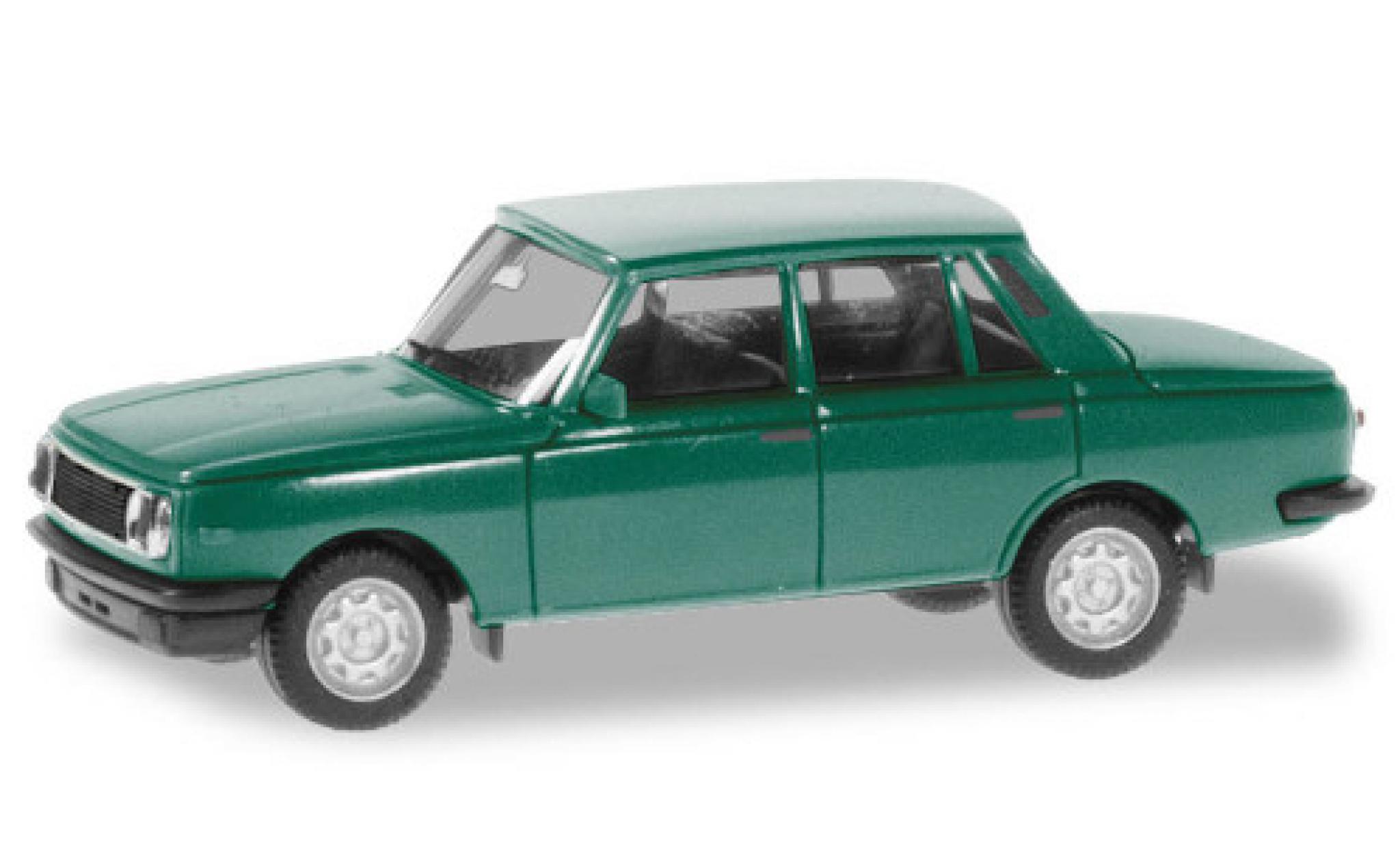Wartburg 353 1/87 Herpa groen 1984 modelauto