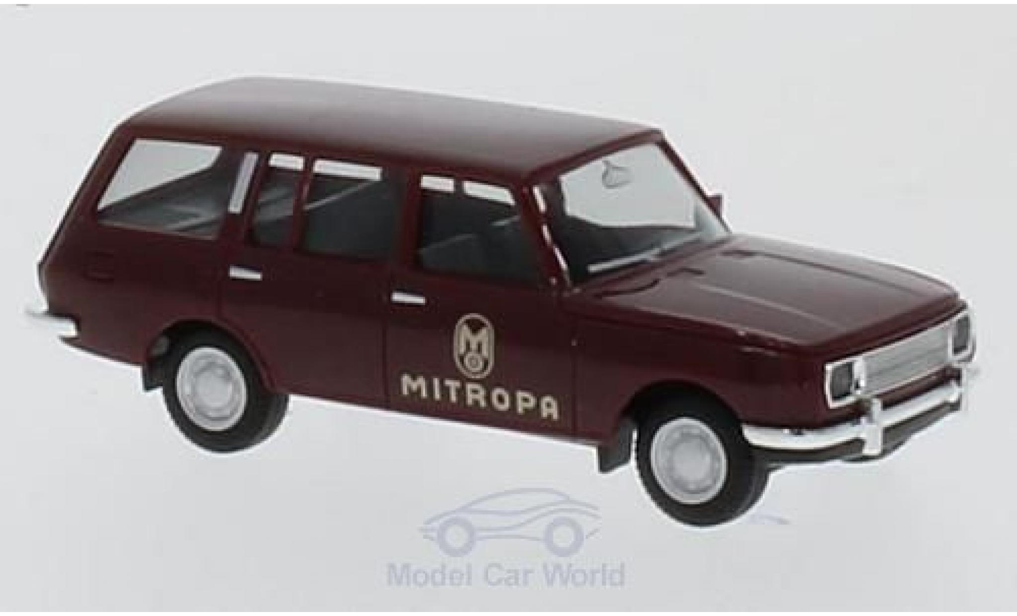 Wartburg 353 1/87 Herpa Tourist Mitropa 1966 modelauto