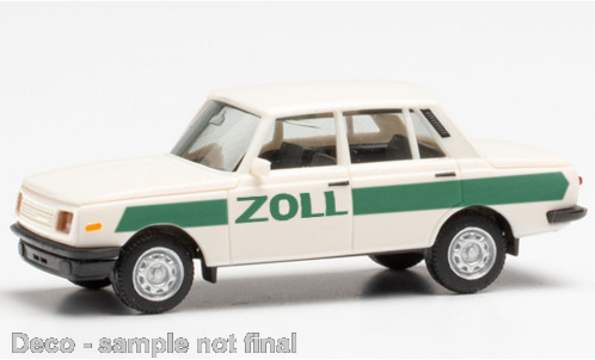 Wartburg 353 1/87 Herpa Zollaufsichtsdienst Stralsund modelauto