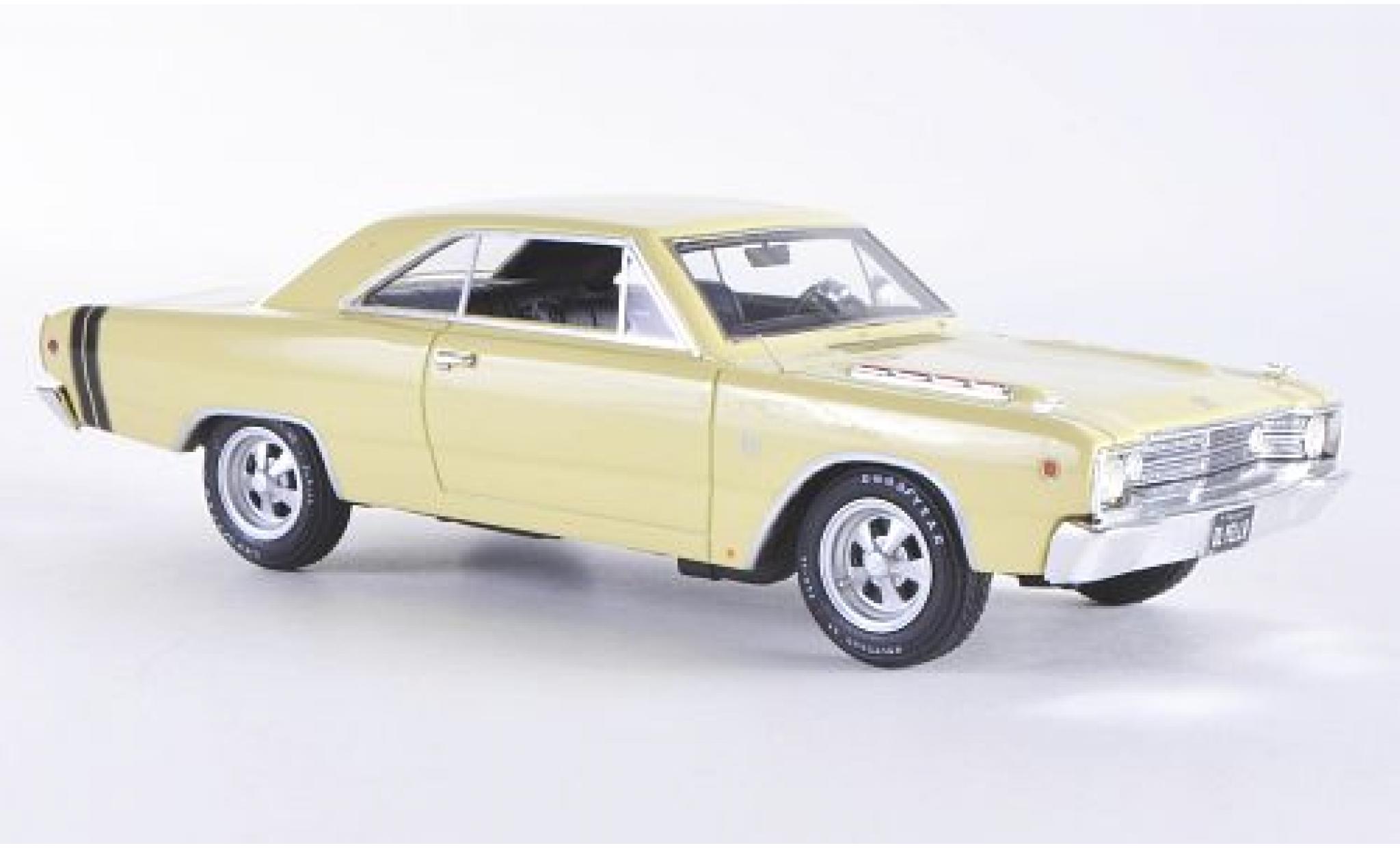 Dodge Dart 1/43 Highway 61 GTS beige/zwart 1968 43rd Street Collectibles modelauto
