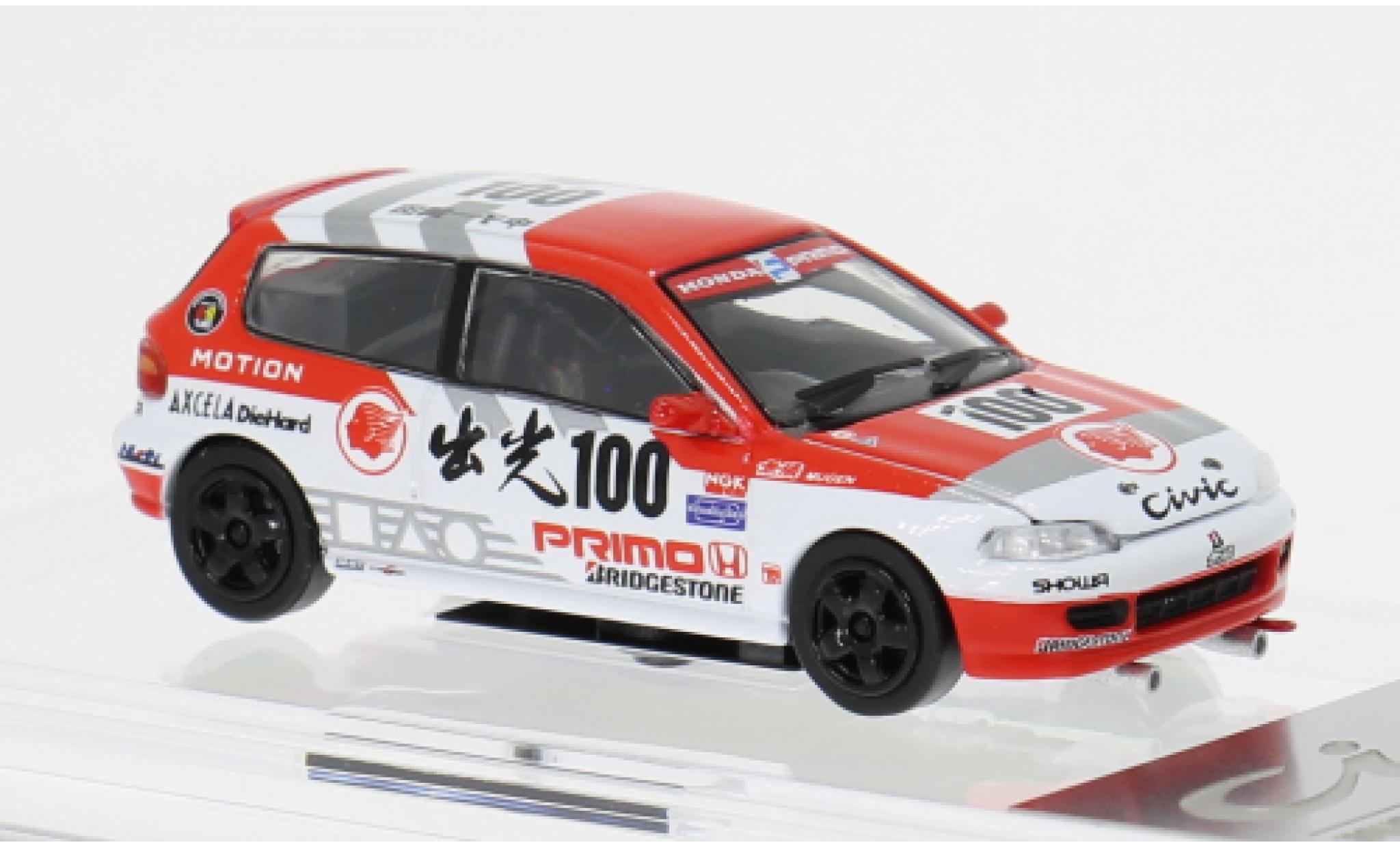 Honda Civic 1/64 BM Creations EG6 JTC 1993 Idemitsu #100 1:64 modelauto