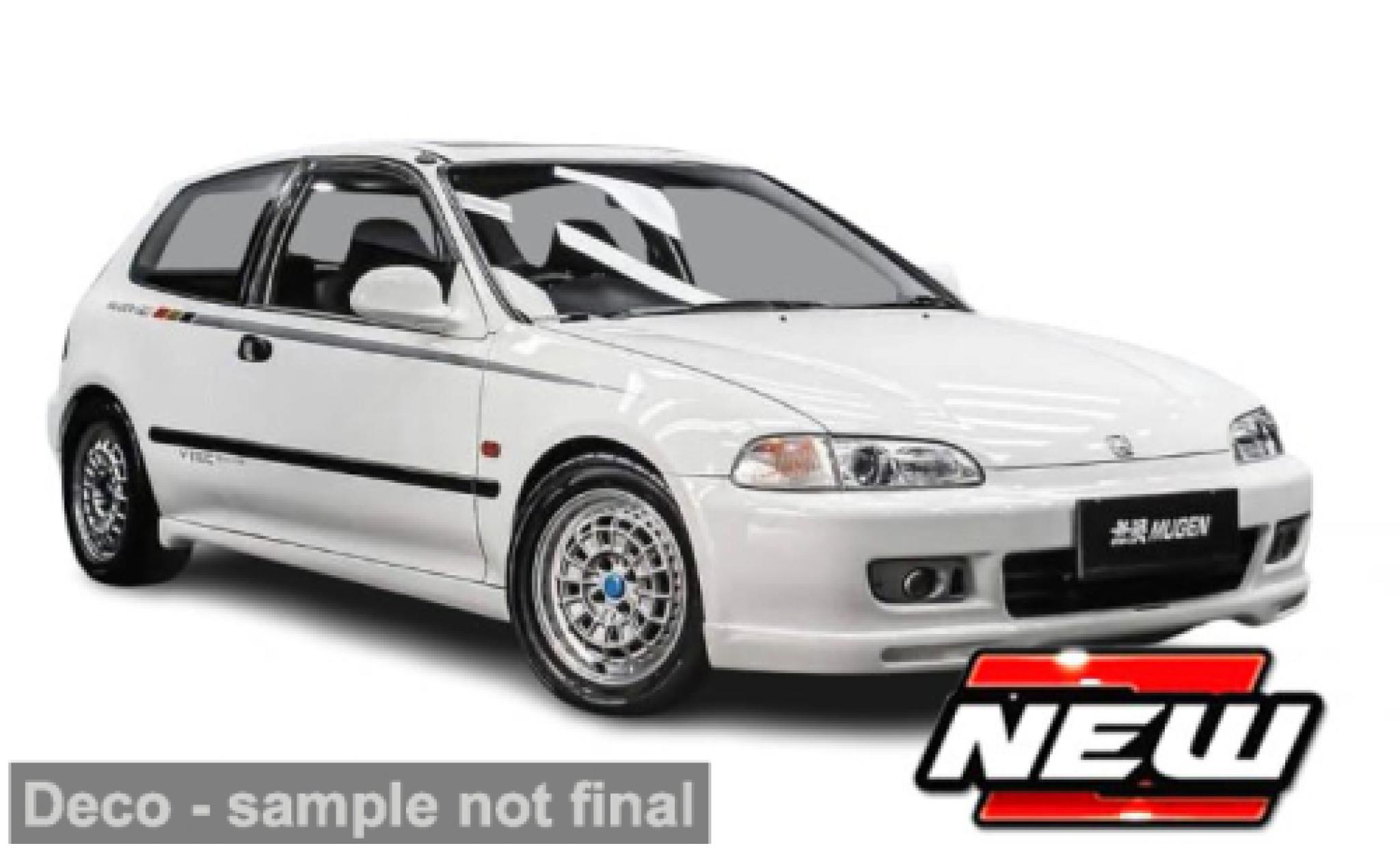 Honda Civic 1/24 Maisto EG6 VTEC wit 1993 1:24 modelauto