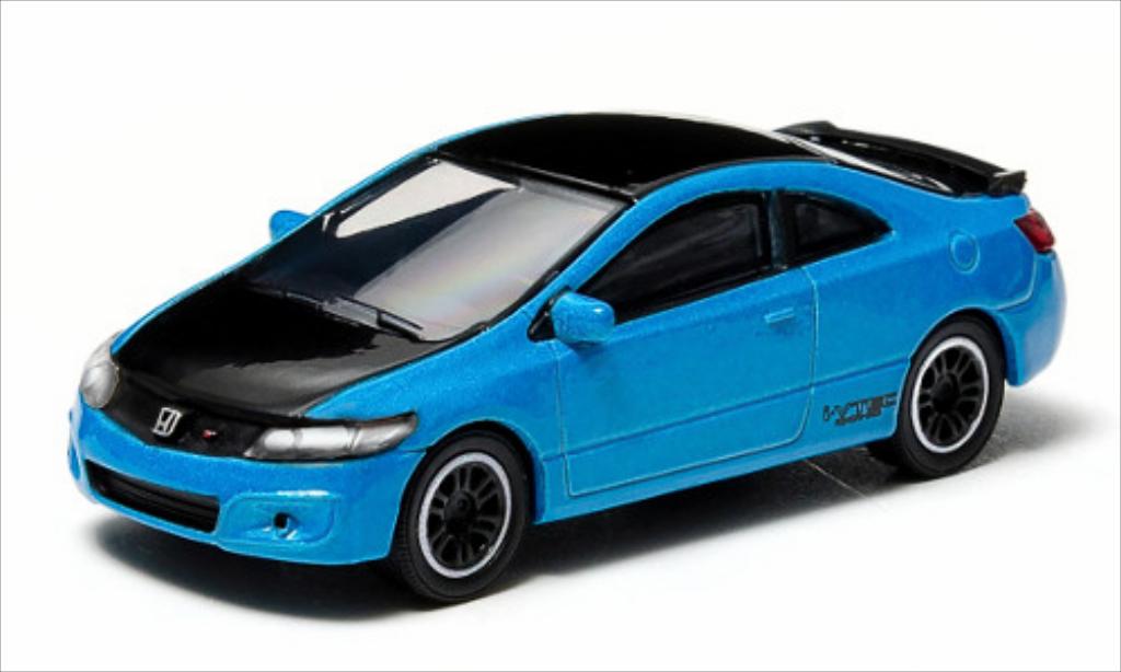Honda Civic 1/64 Greenlight SI blauw/zwart 2011 modelauto