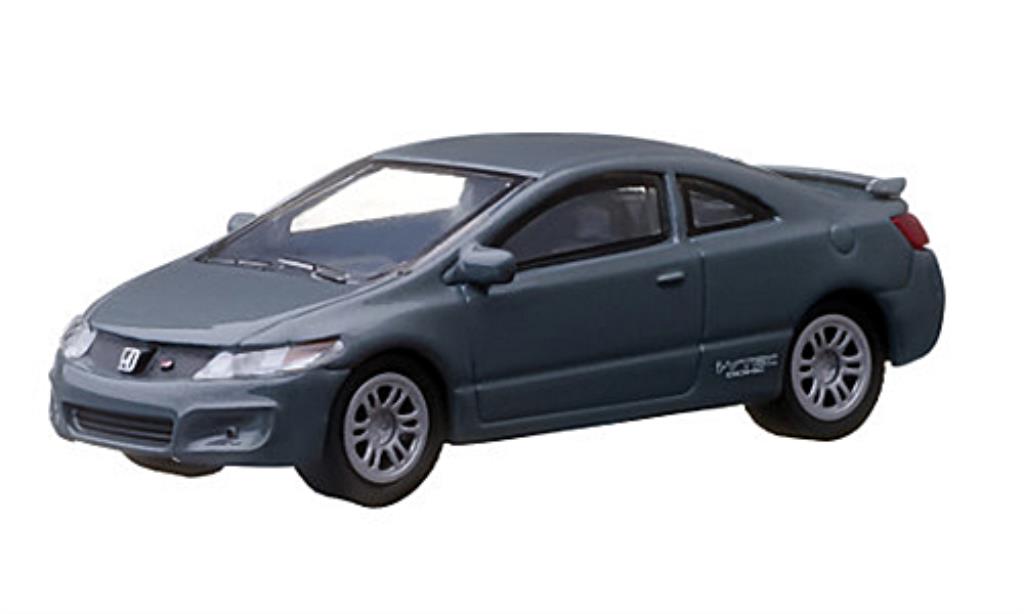 Honda Civic 1/64 Greenlight Si grijs 2011 modelauto