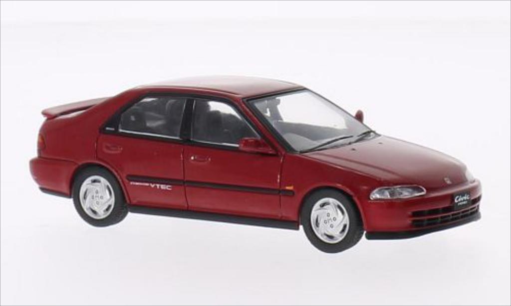 Honda Civic 1/43 IXO SiR (EG9) rood RHD 1992 modelauto