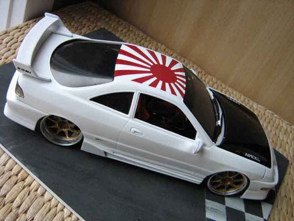 Honda Integra Type R jdm wit 1/18 Hot Wheels