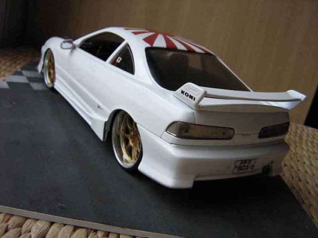 Honda Integra Type R jdm wit 1/18 Hot Wheels