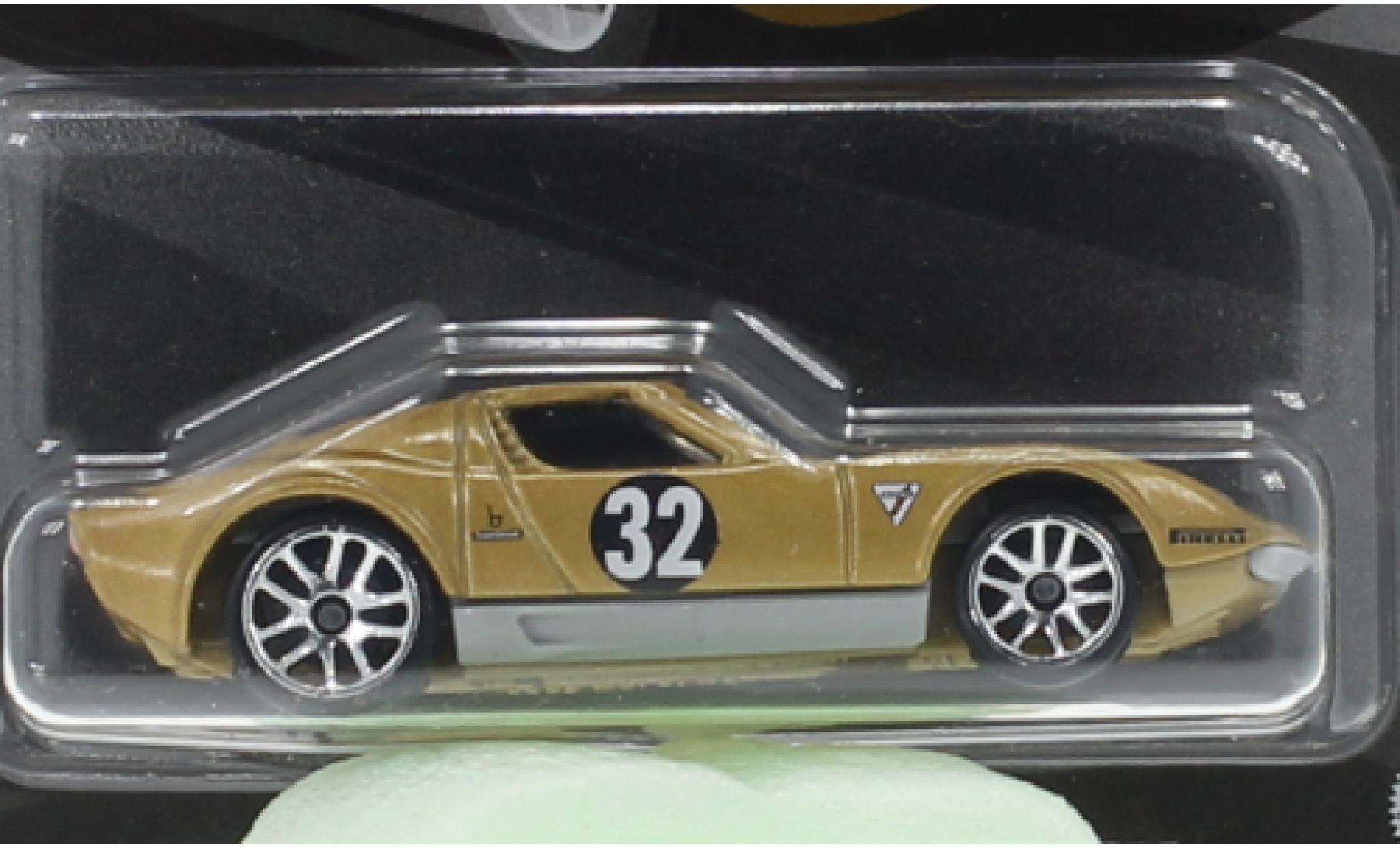 Lamborghini Miura 1/64 Hot Wheels SV gold 1971 1:64 modelauto