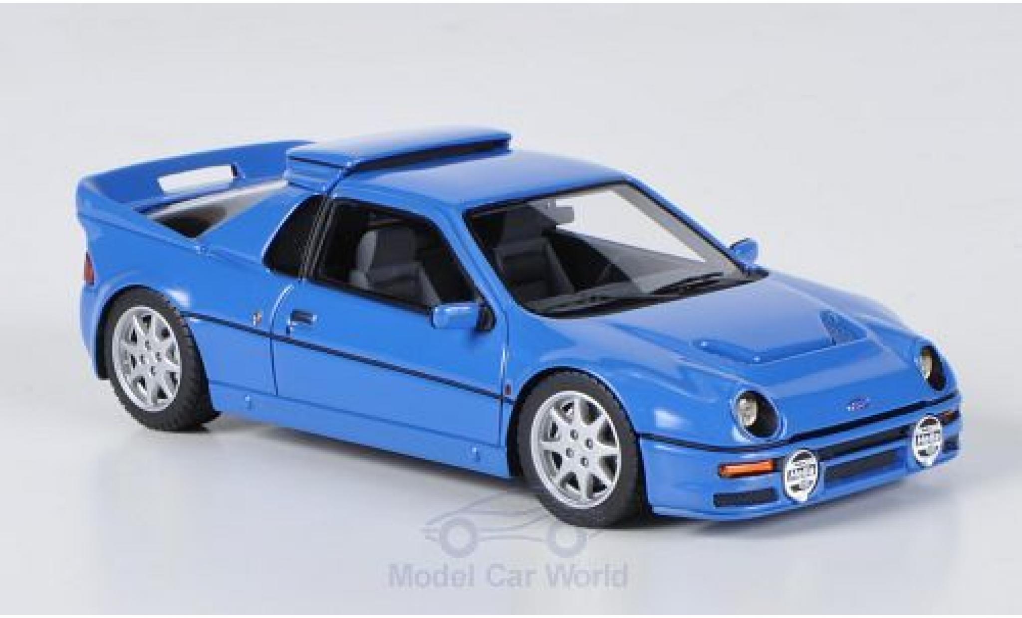 Ford RS 200 1/43 HPI MIrage RS200 blauw modelauto