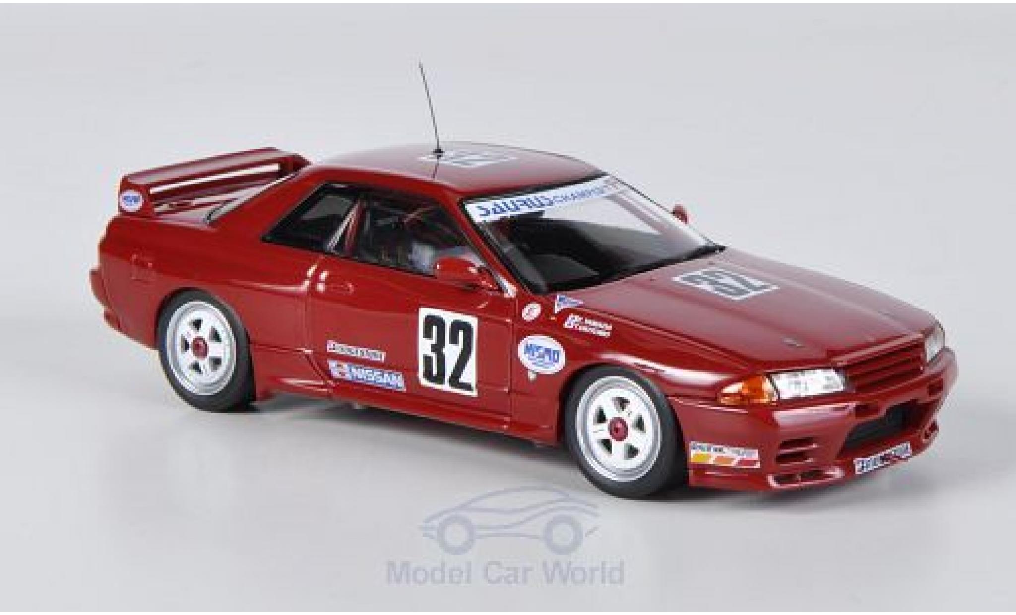 Nissan Skyline 1/43 HPI MIrage GT-R (R32) No.32 Saurus Champ / Nismo JTCC 1991 modelauto