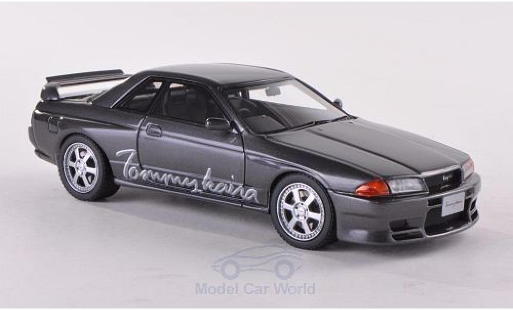 Nissan Skyline 1/43 HPI Tommykaira R (R32) metallic grijs RHD modelauto