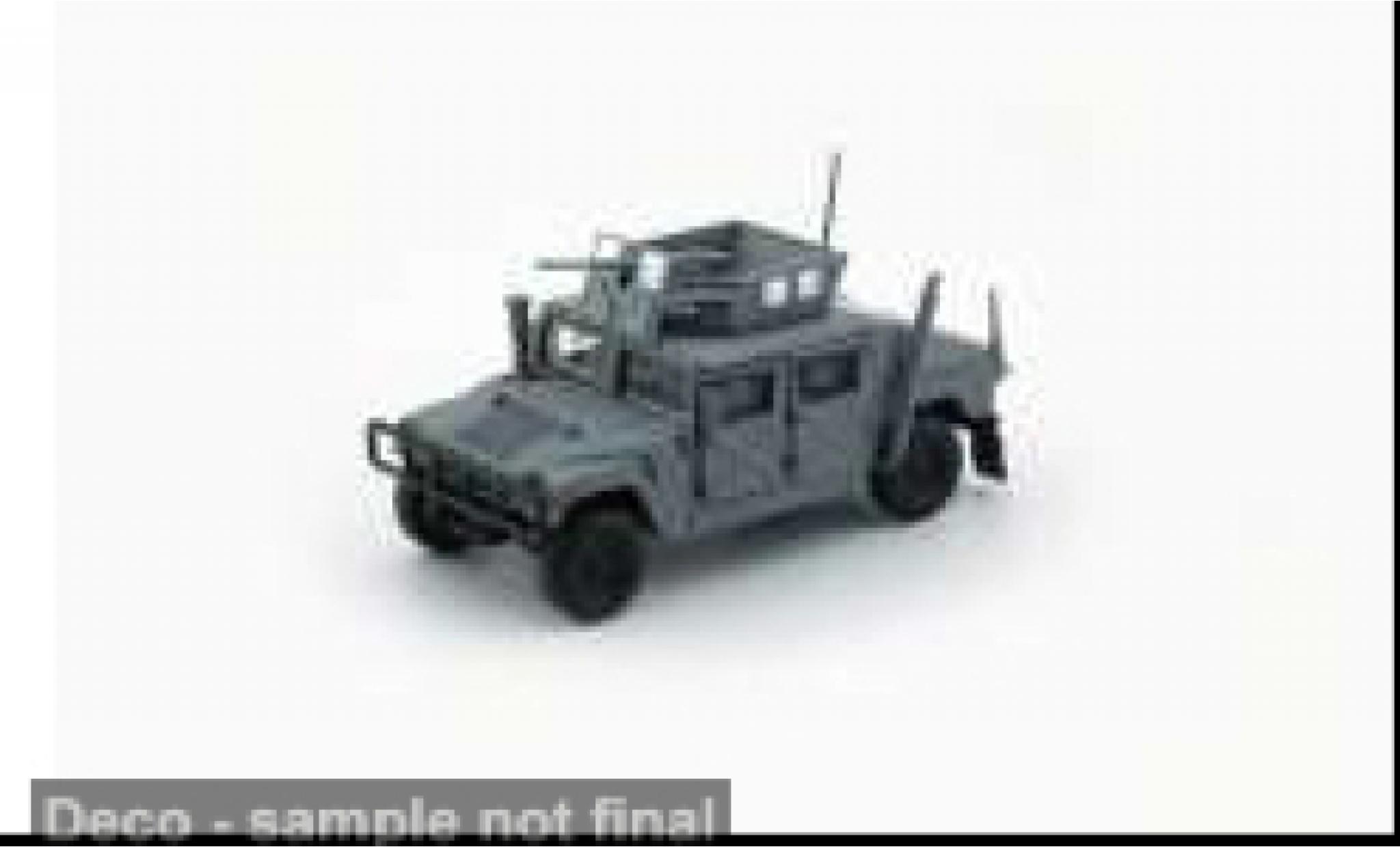 Hummer Humvee 1/64 BM Creations 4-CT grijs 1:64 modelauto