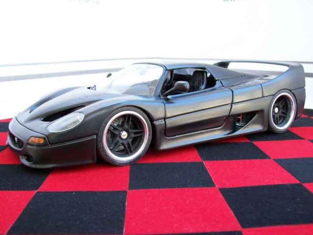 Ferrari F50 1/18 Burago rosso nero modelauto