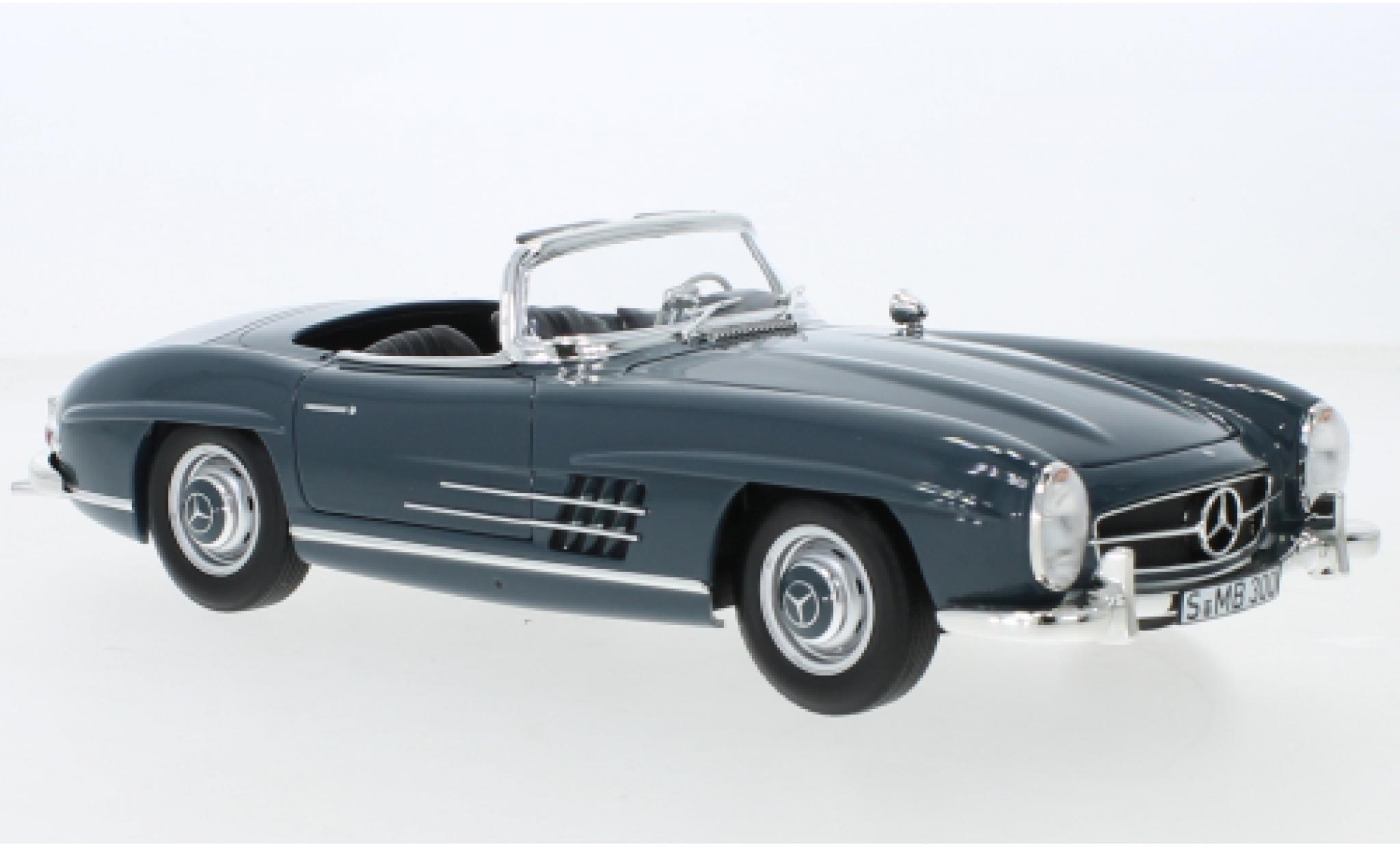 Mercedes 300 1/18 SpecialC SL Roadster (W198 II) grijs 1957 modelauto