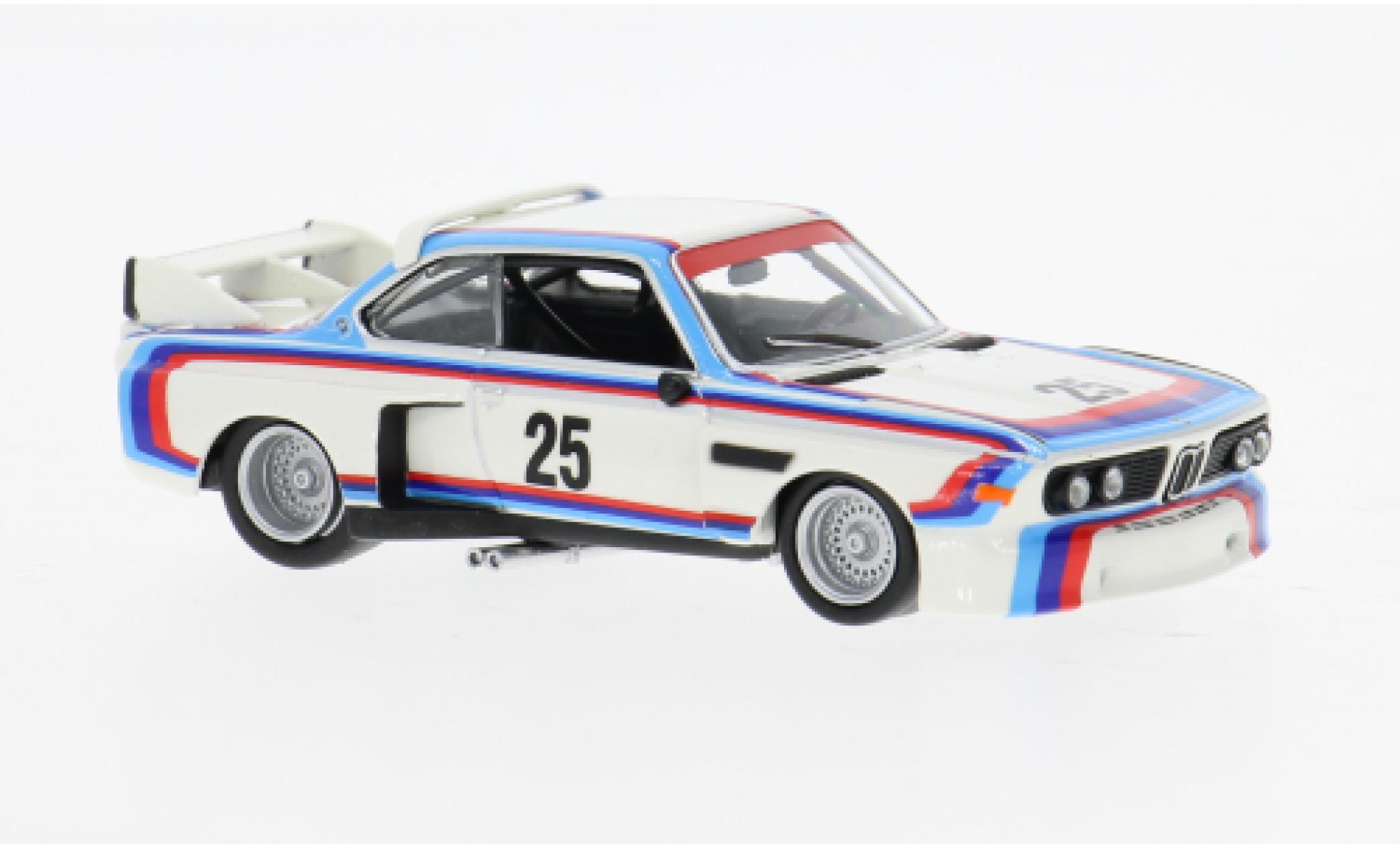 Bmw 3.0 1/64 I Almost Real CSL wit/Dekor 1974 1:64 modelauto