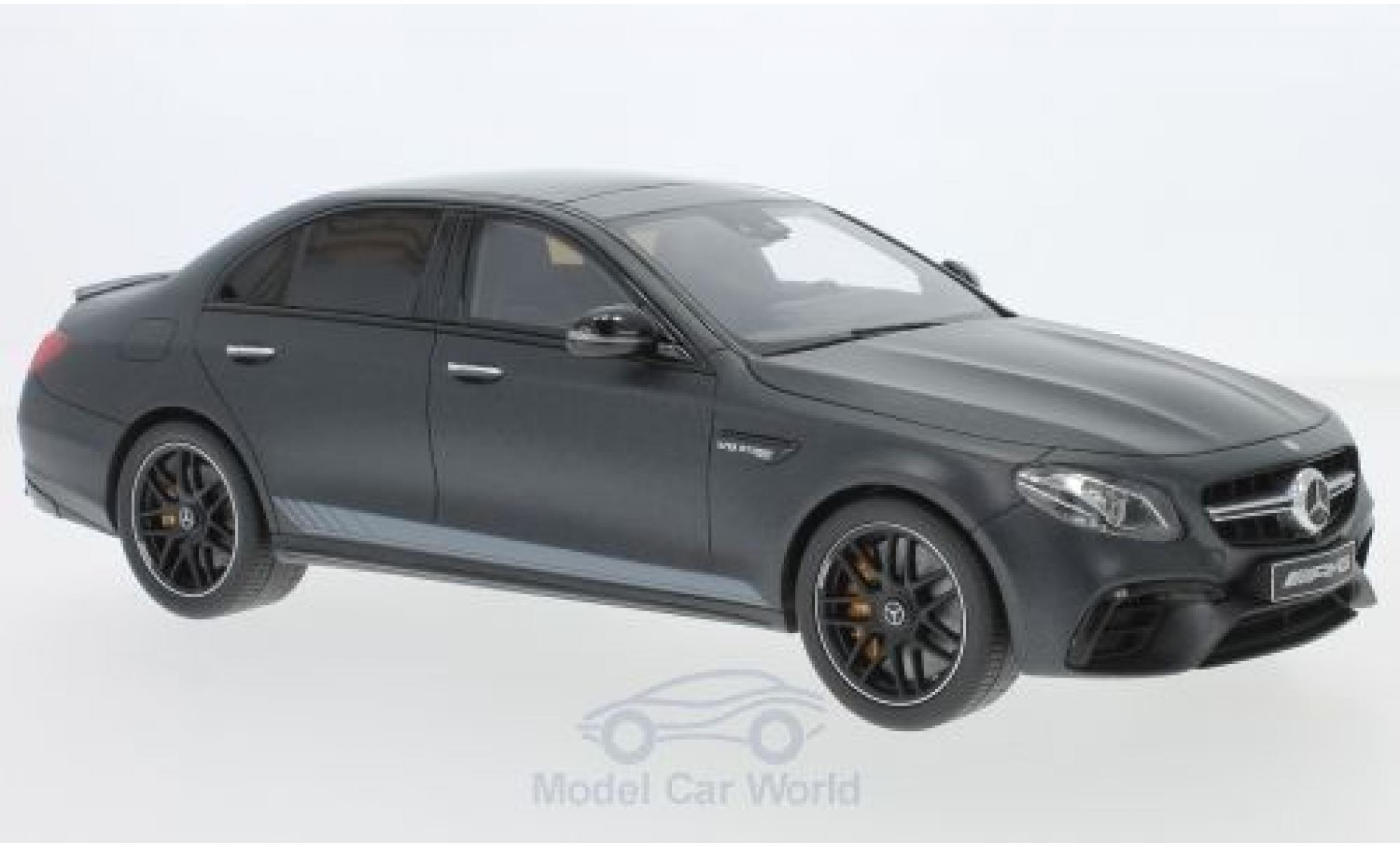 Mercedes Classe E 1/18 GT Spirit AMG E63 S Edition 1 grijs 2018 modelauto
