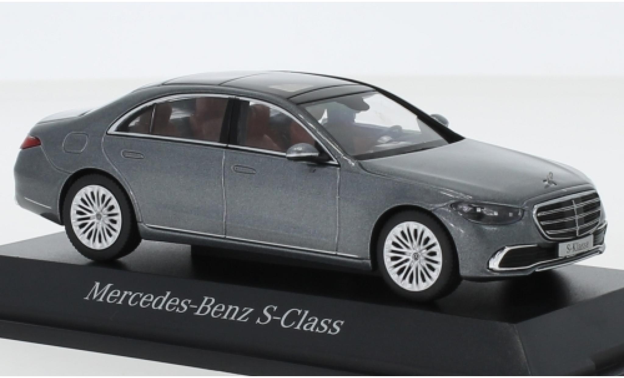 Mercedes Classe S 1/43 Herpa (V223) metallic grijs 2020 modelauto