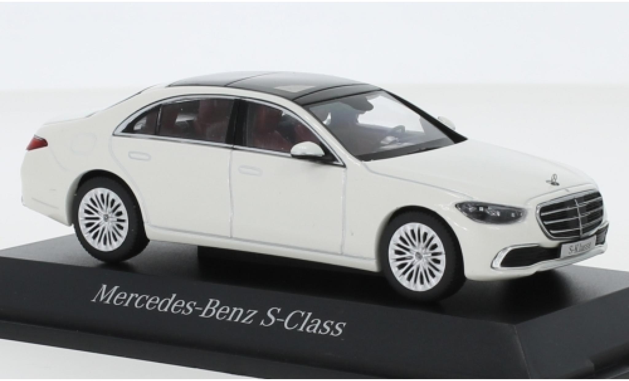 Mercedes Classe S 1/43 Herpa (V223) metallic wit 2020 modelauto