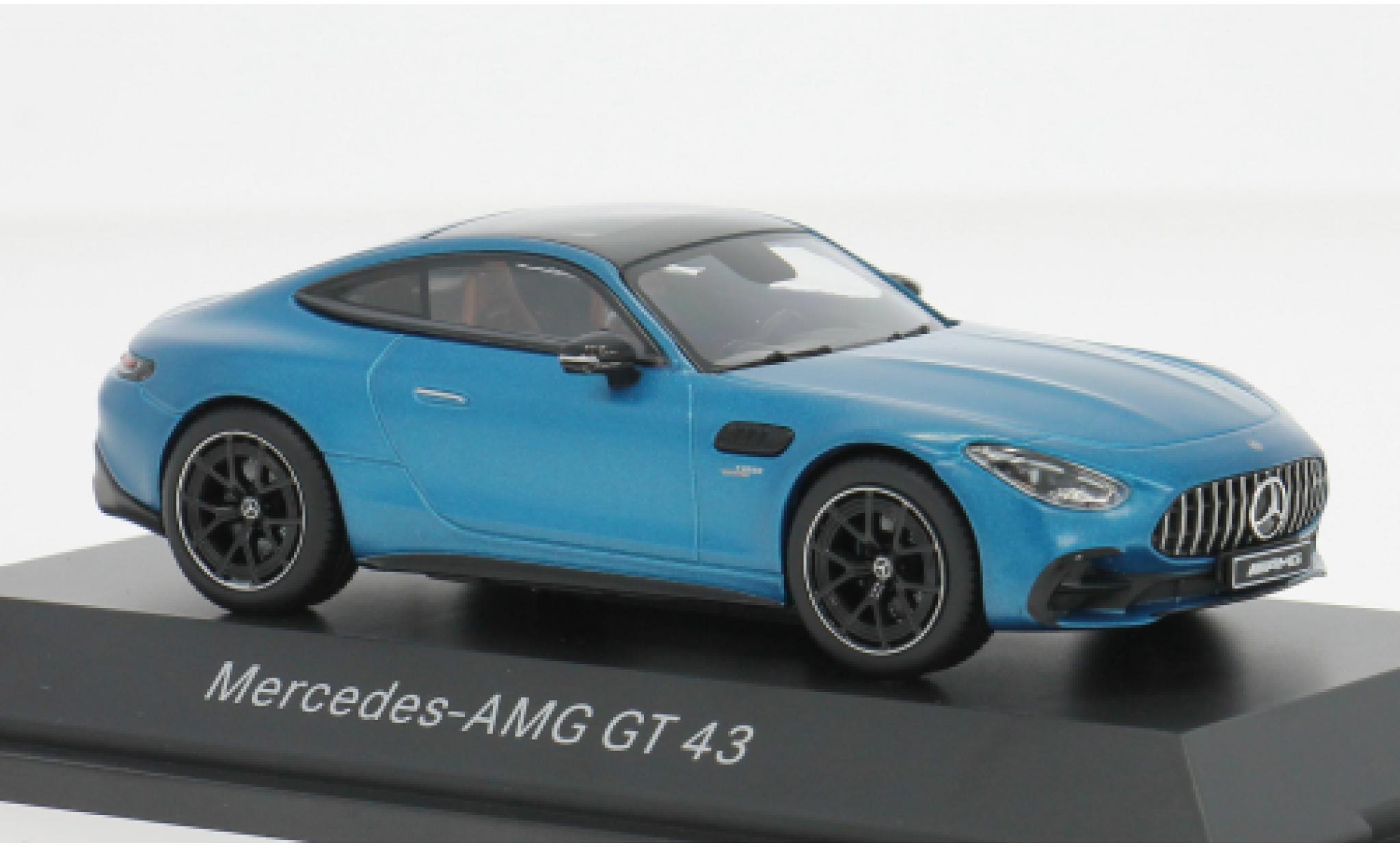 Mercedes AMG GT 1/43 I iScale (C192) blauw 2003 1:43 modelauto