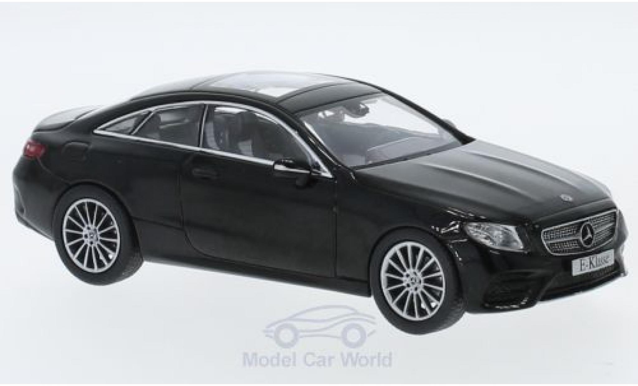 Mercedes Classe E 1/43 iScale Coupe (C238) zwart 2016 modelauto