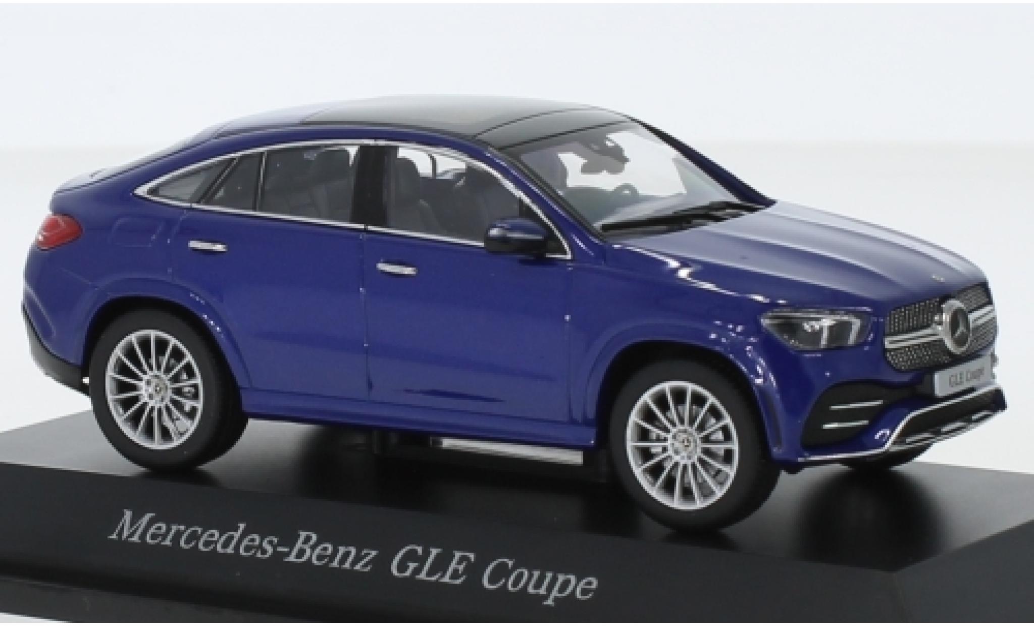 Mercedes Classe GLE 1/43 iScale GLE Coupe (C167) metallic blauw modelauto