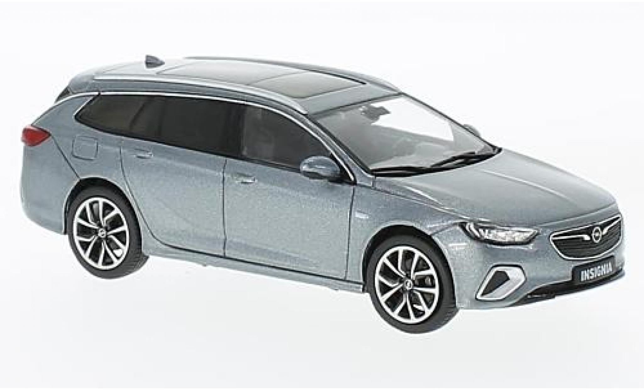 Opel Insignia 1/43 iScale B Sports Tourer metallic grijs 2017 modelauto
