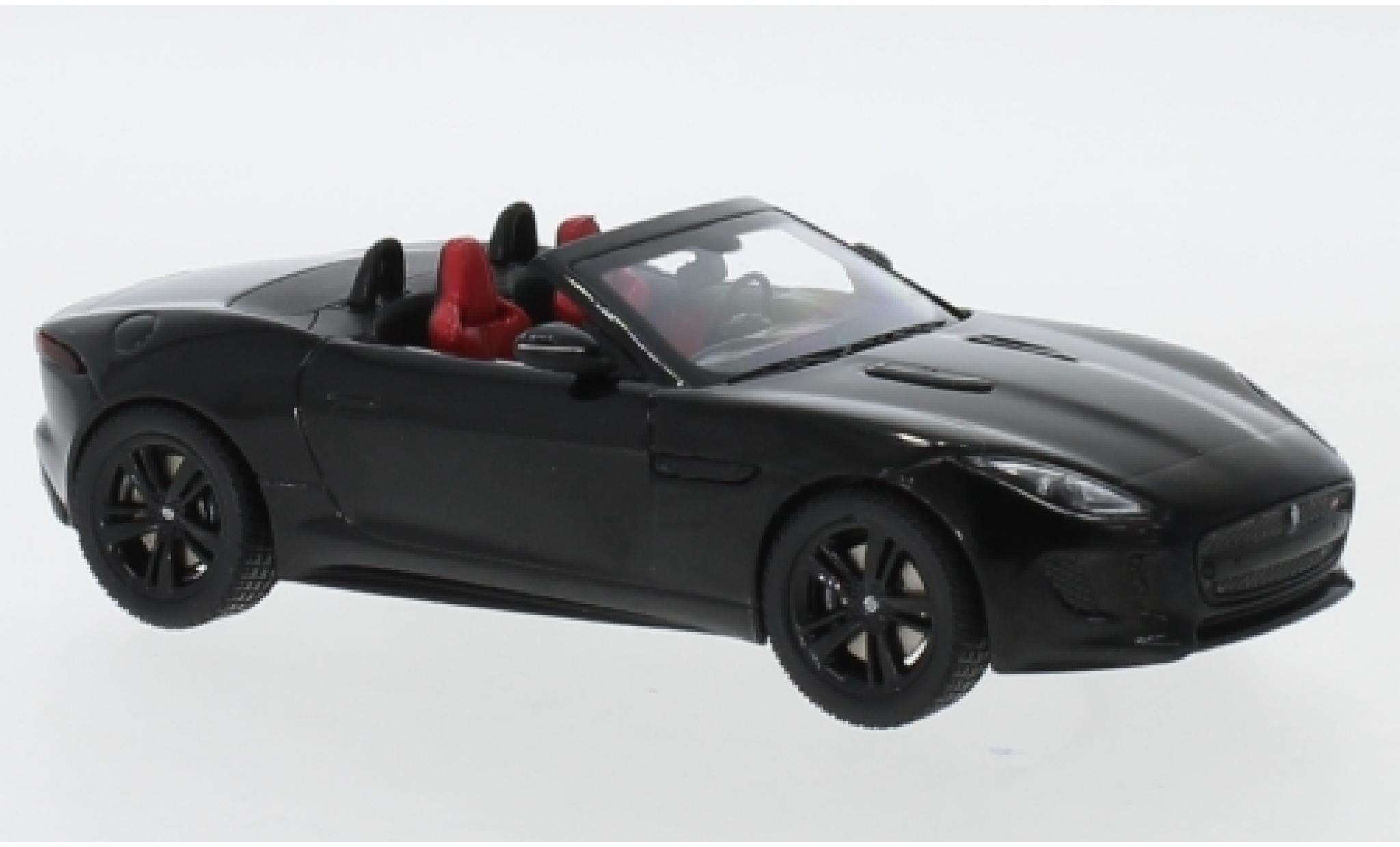 Jaguar F-Type 1/43 IXO V8 S metallic zwart modelauto