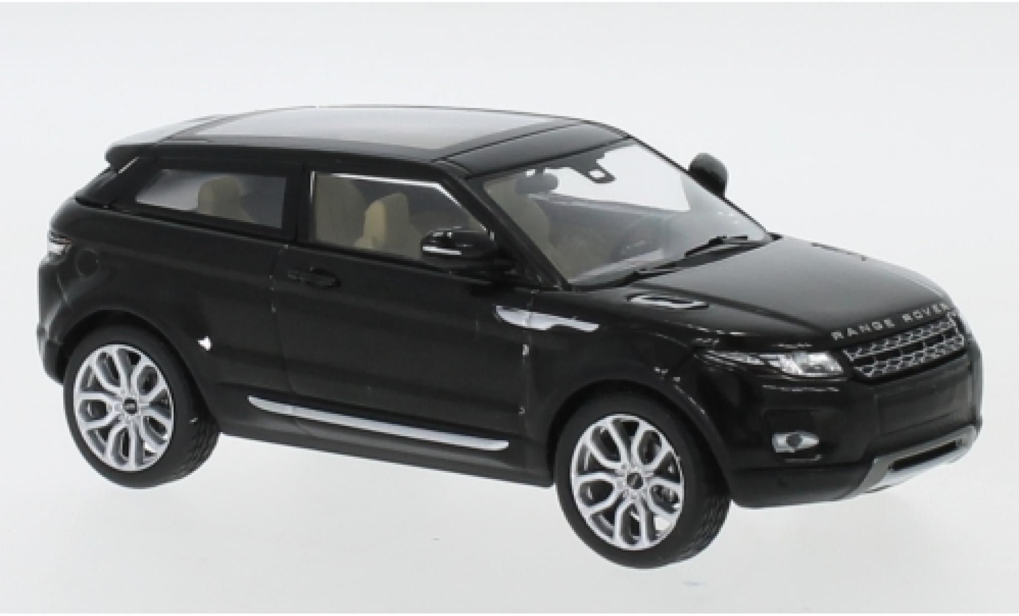 Land Rover Range Rover 1/43 IXO Evoque metallic zwart 2011 3-portes modelauto