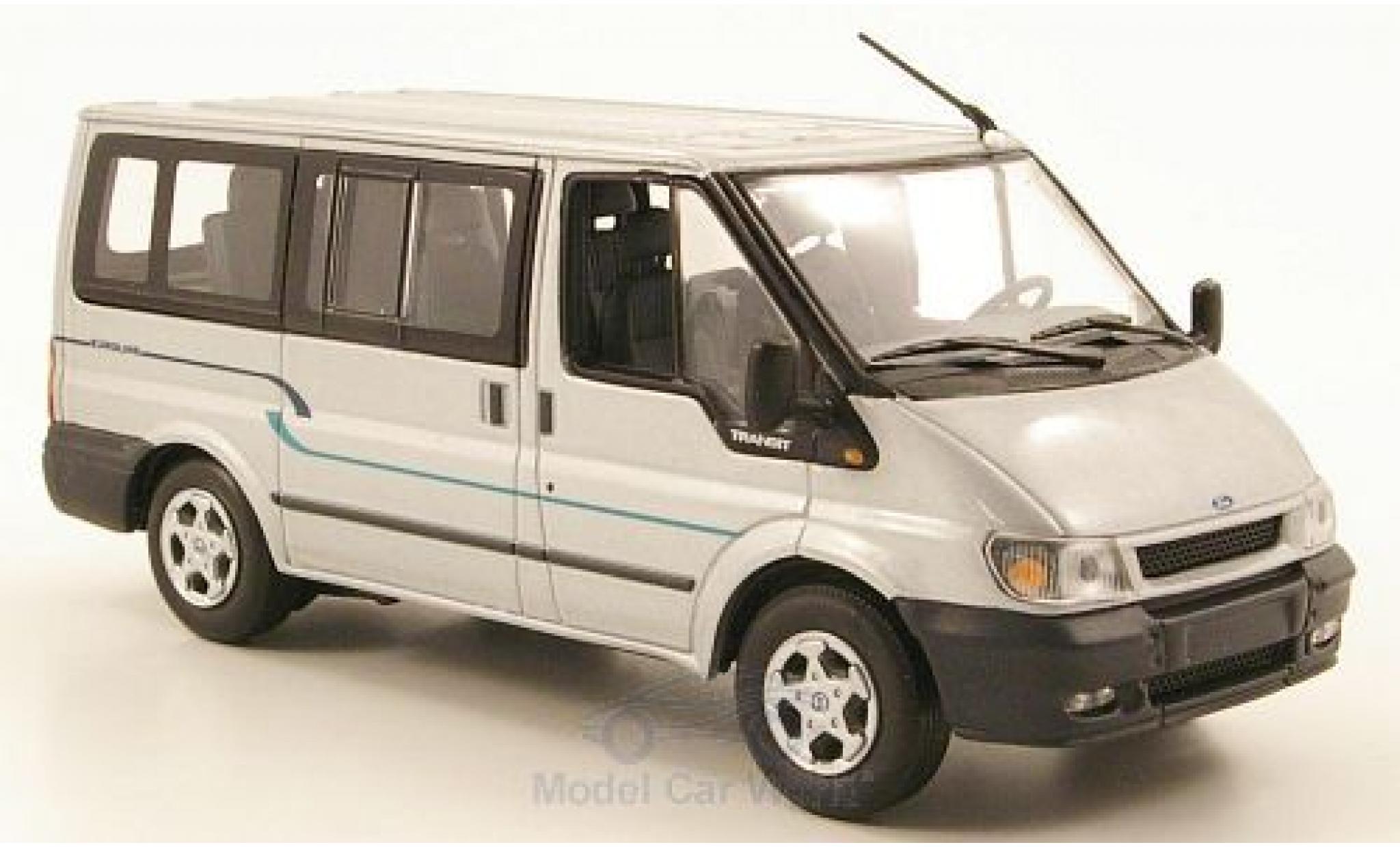 Ford Transit 1/43 Minichamps Bus Euroline grijs 2000 ohne Vitrine modelauto