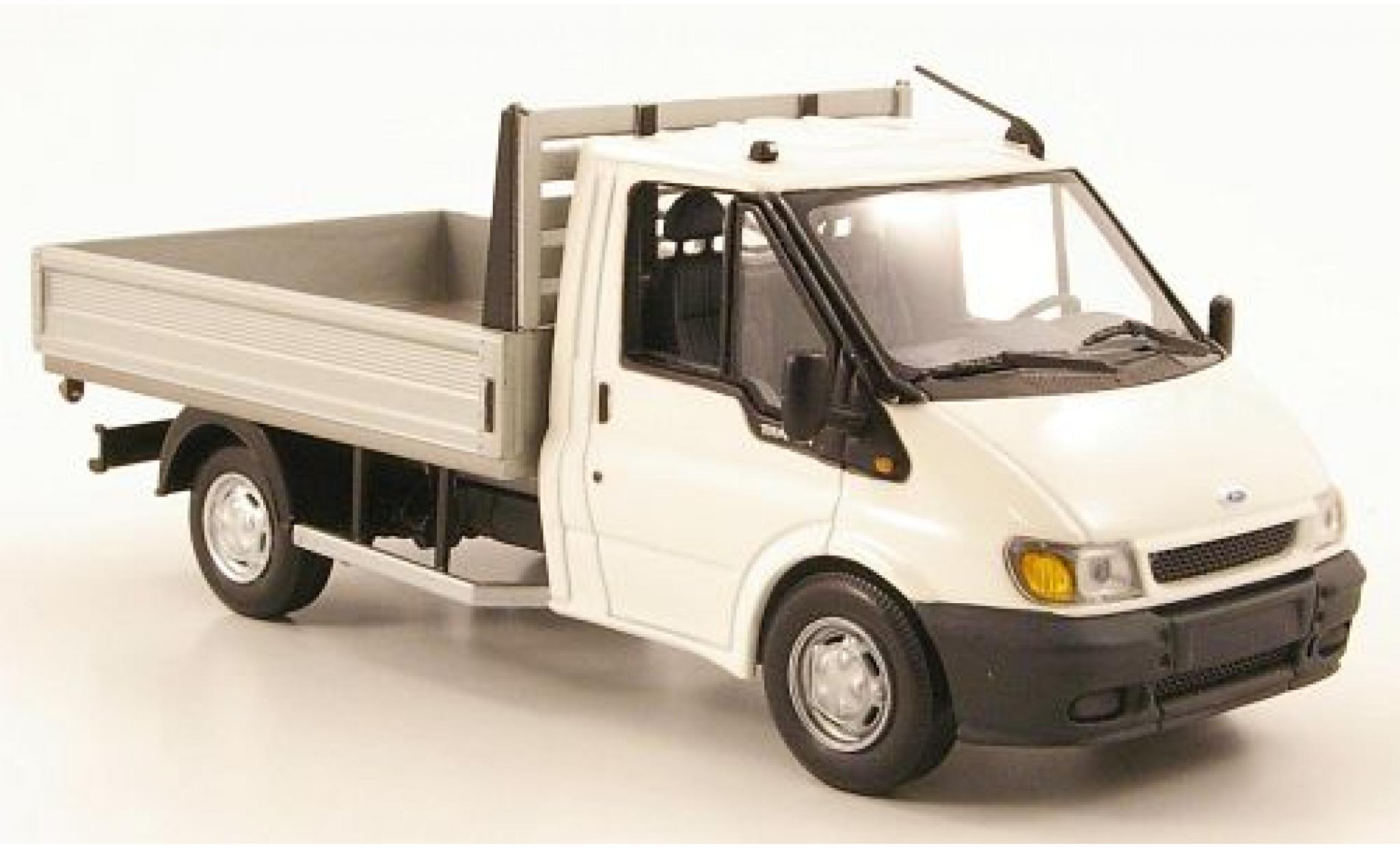 Ford Transit 1/43 Minichamps Pritsche wit 2000 sans Vitrine modelauto