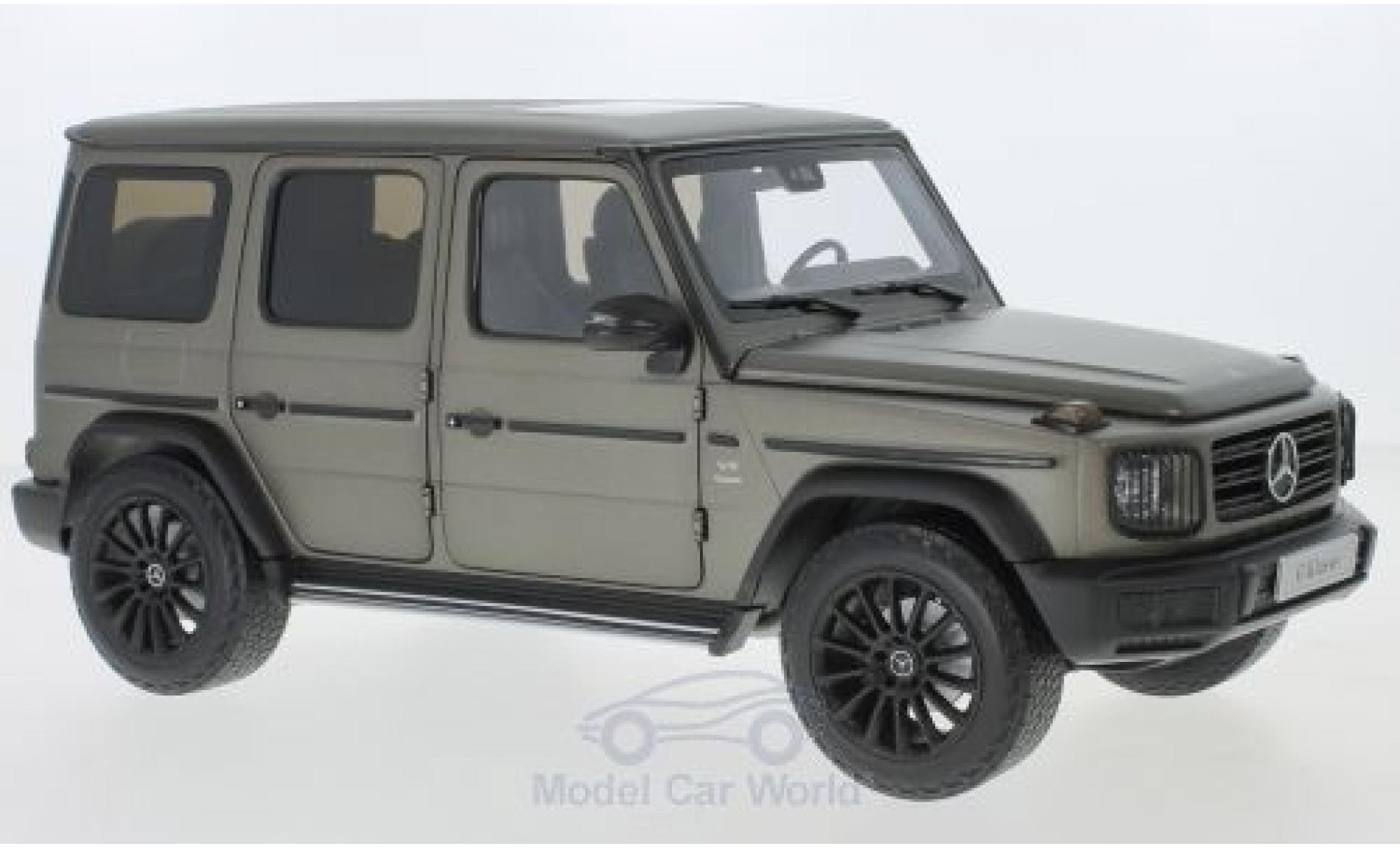 Mercedes Classe G 1/18 Minichamps (W463) grijs 2019 40 Jahre modelauto