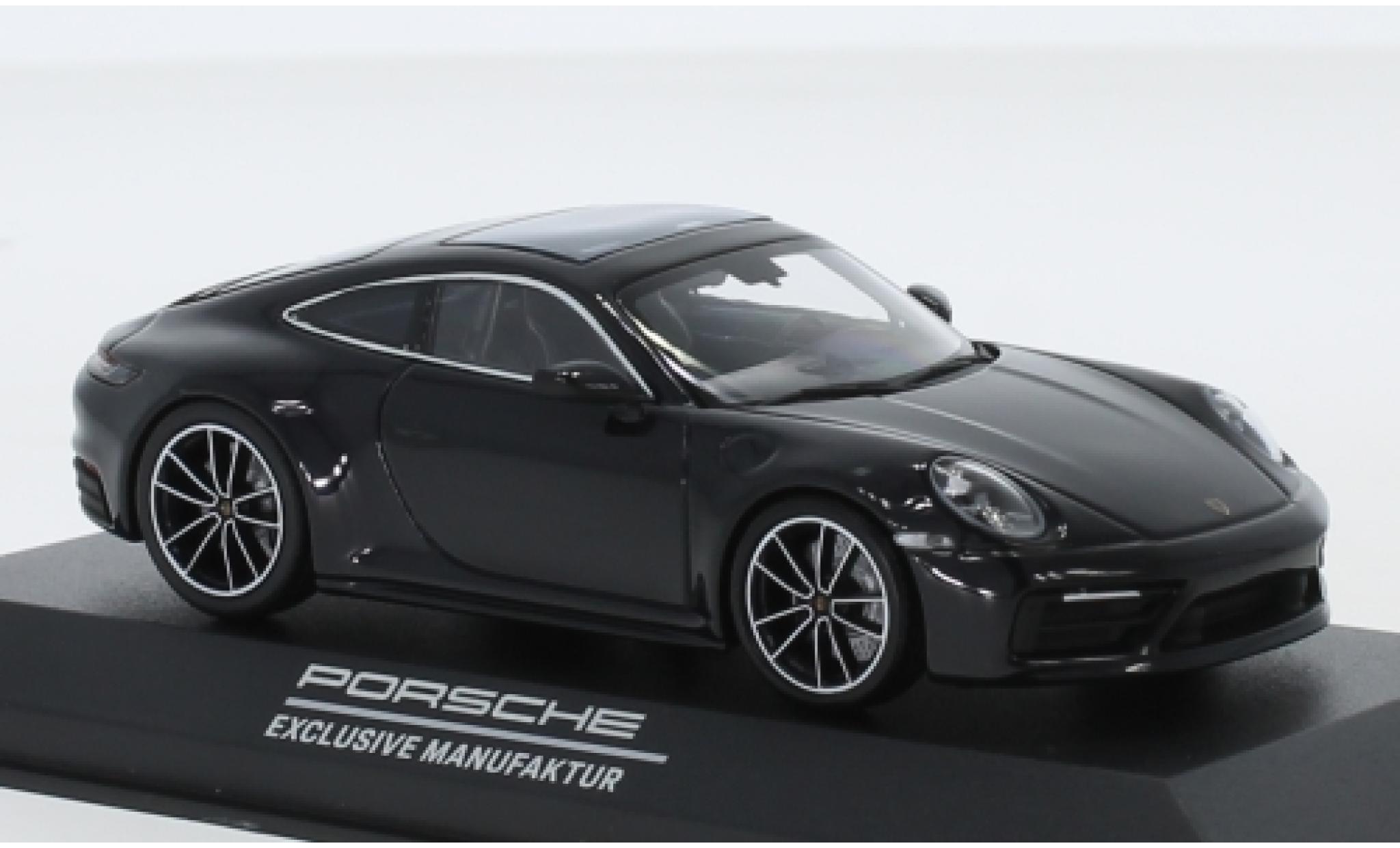 Porsche 992 4S 1/43 Minichamps 911 () Carrera 4S PEM blauw 2020 Belgian Legend modelauto