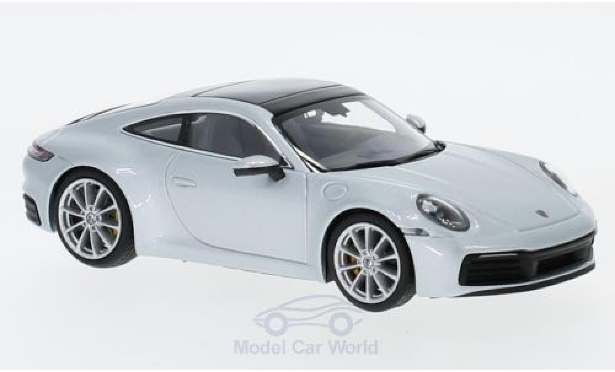 Porsche 992 S 1/43 Minichamps 911 () Carrera S grijs 2019 modelauto