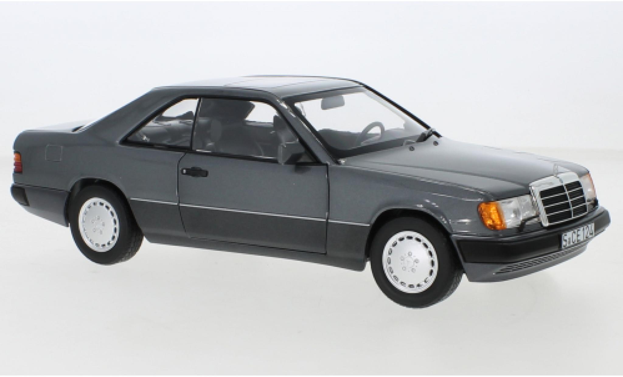 Mercedes Classe E 1/18 Norev 300 CE-24 Coupe (C124) metallic grijs 1988 modelauto