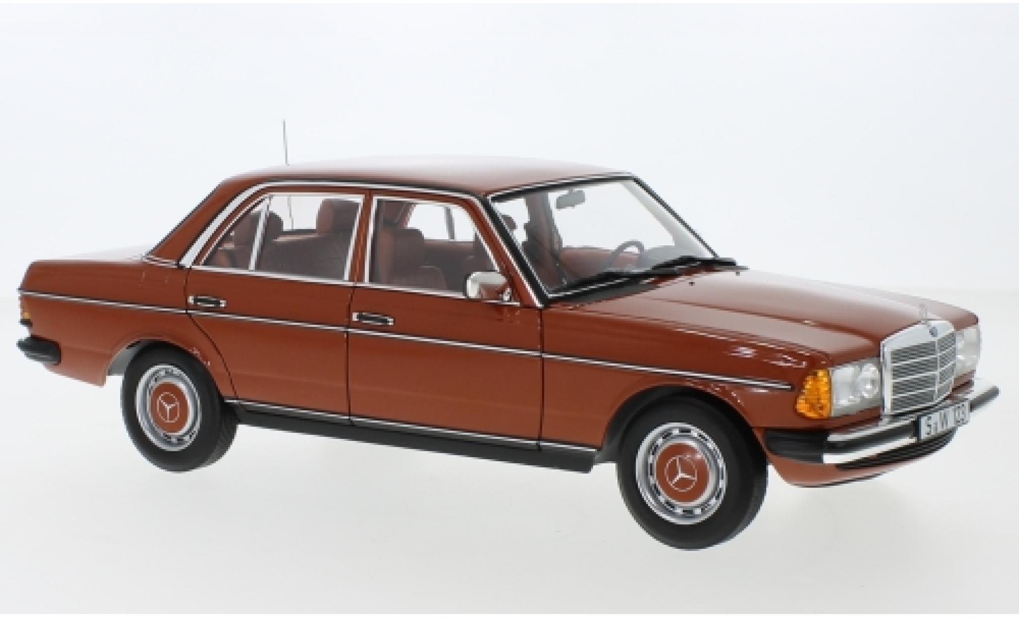 Mercedes 200 1/18 Norev (W123) rood 1980 modelauto