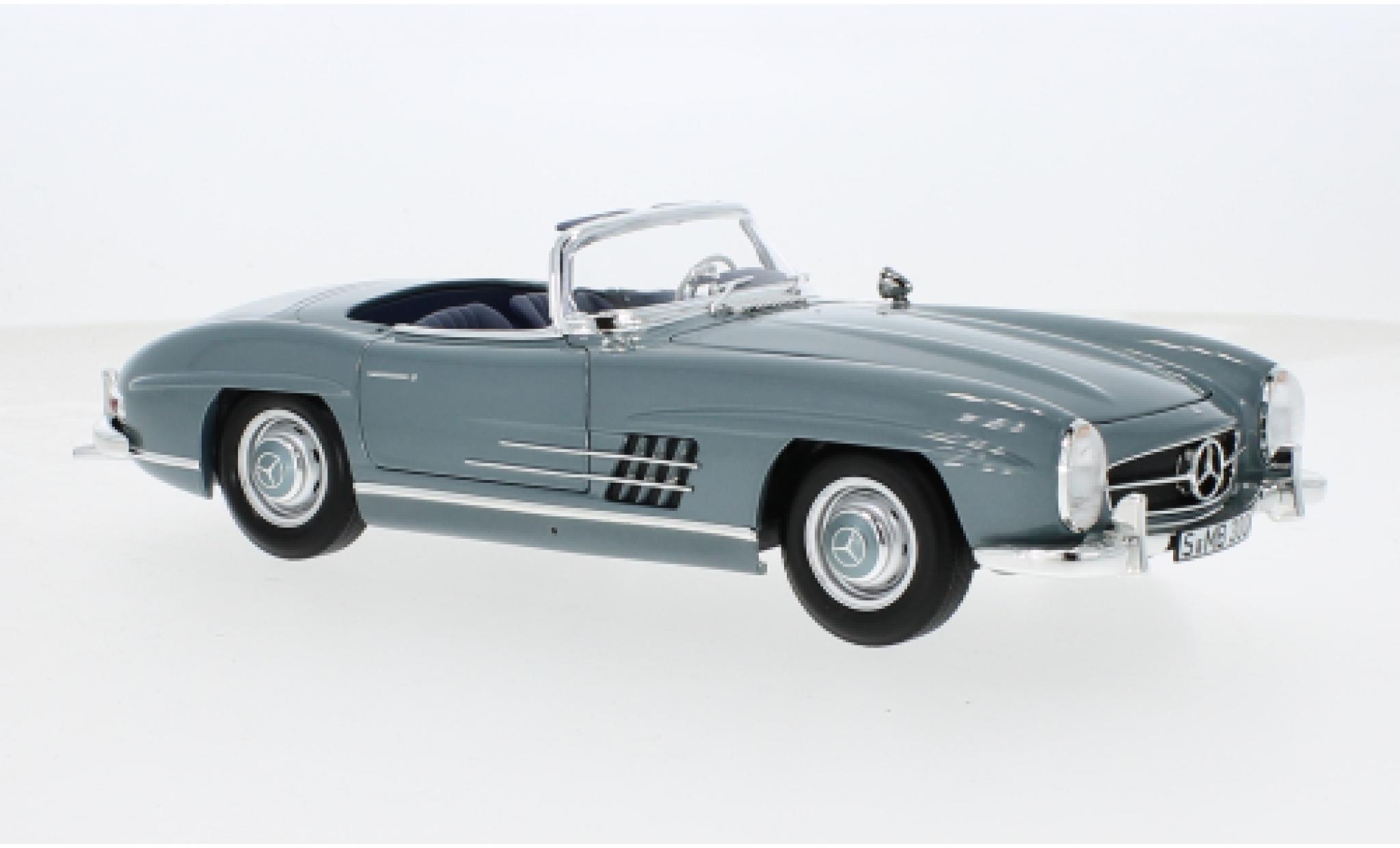 Mercedes 300 1/18 I Norev SL (W198) rood 1954 1:18 modelauto