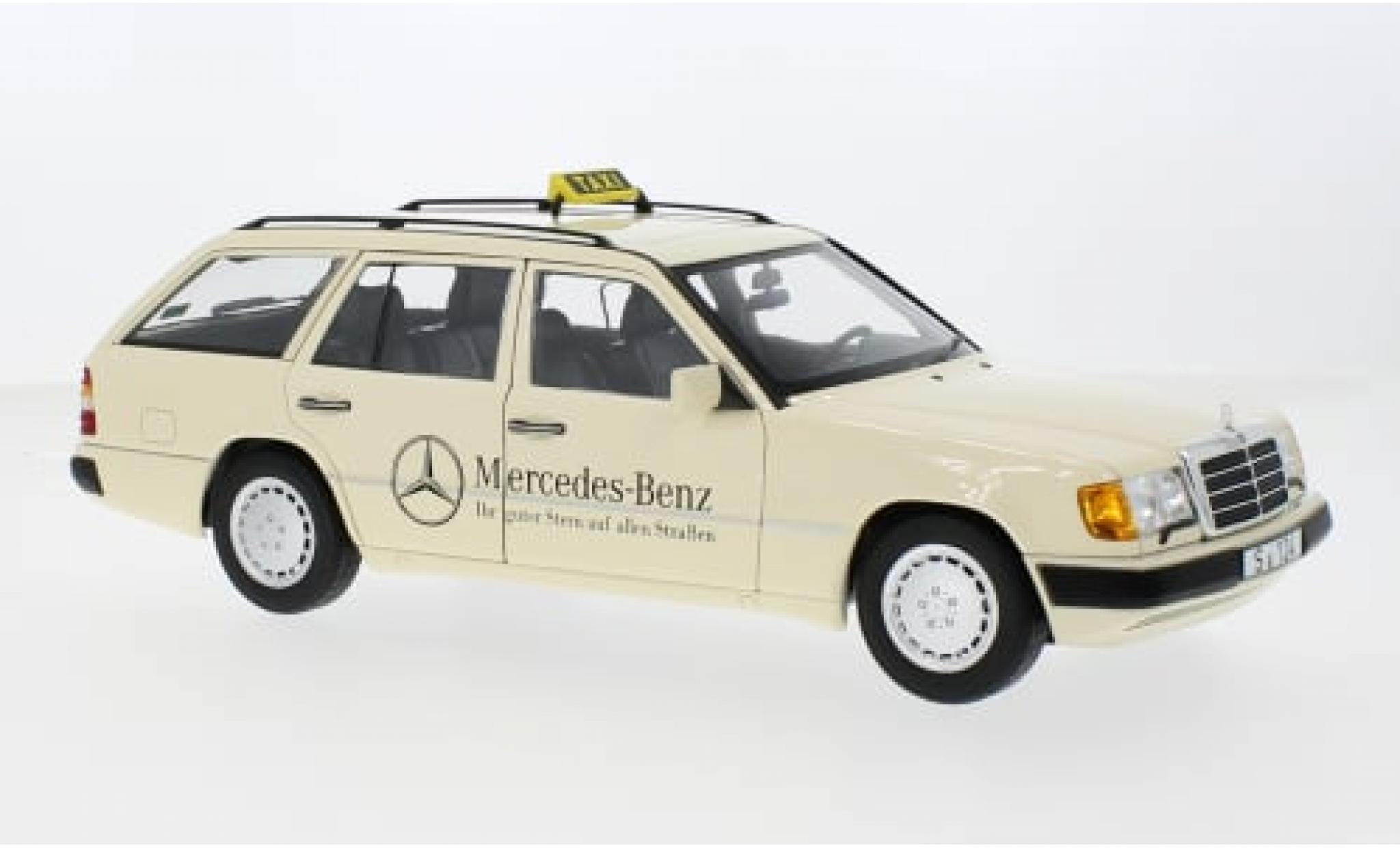 Mercedes 300 1/18 I Norev D T-Modell (S124) Taxi (D) 1989 1:18 modelauto