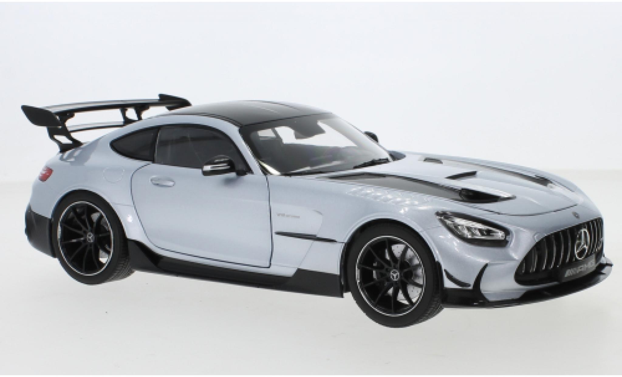 Mercedes AMG GT 1/18 Norev Black Series (C190) grijs modelauto